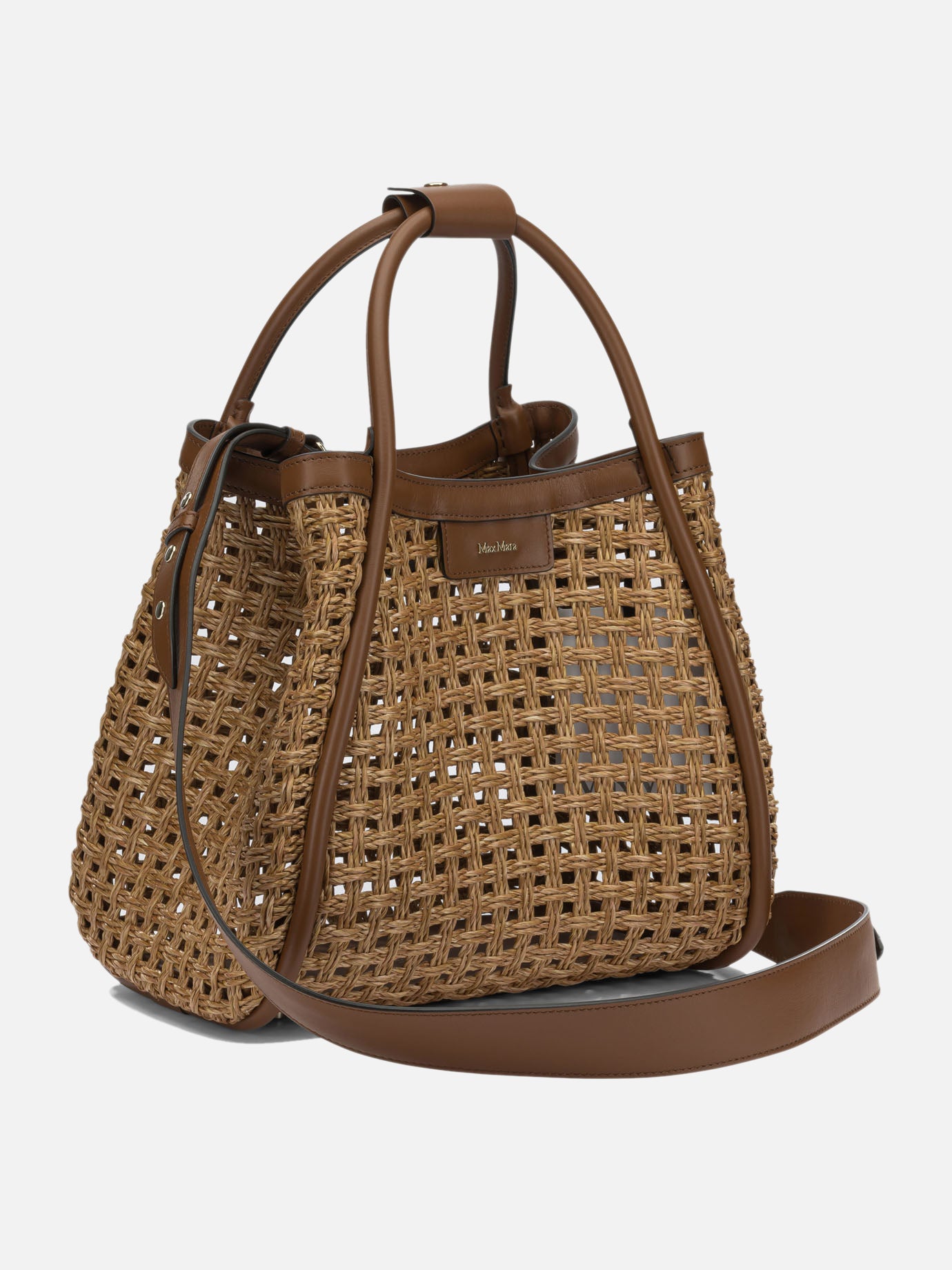 Medium bags 100% polyamide - Lining: 52% cotton 27% polyamide 21% linen  Beige - Max Mara Women | PDP | VIETTI Online Store | Zoom-Modal_2
