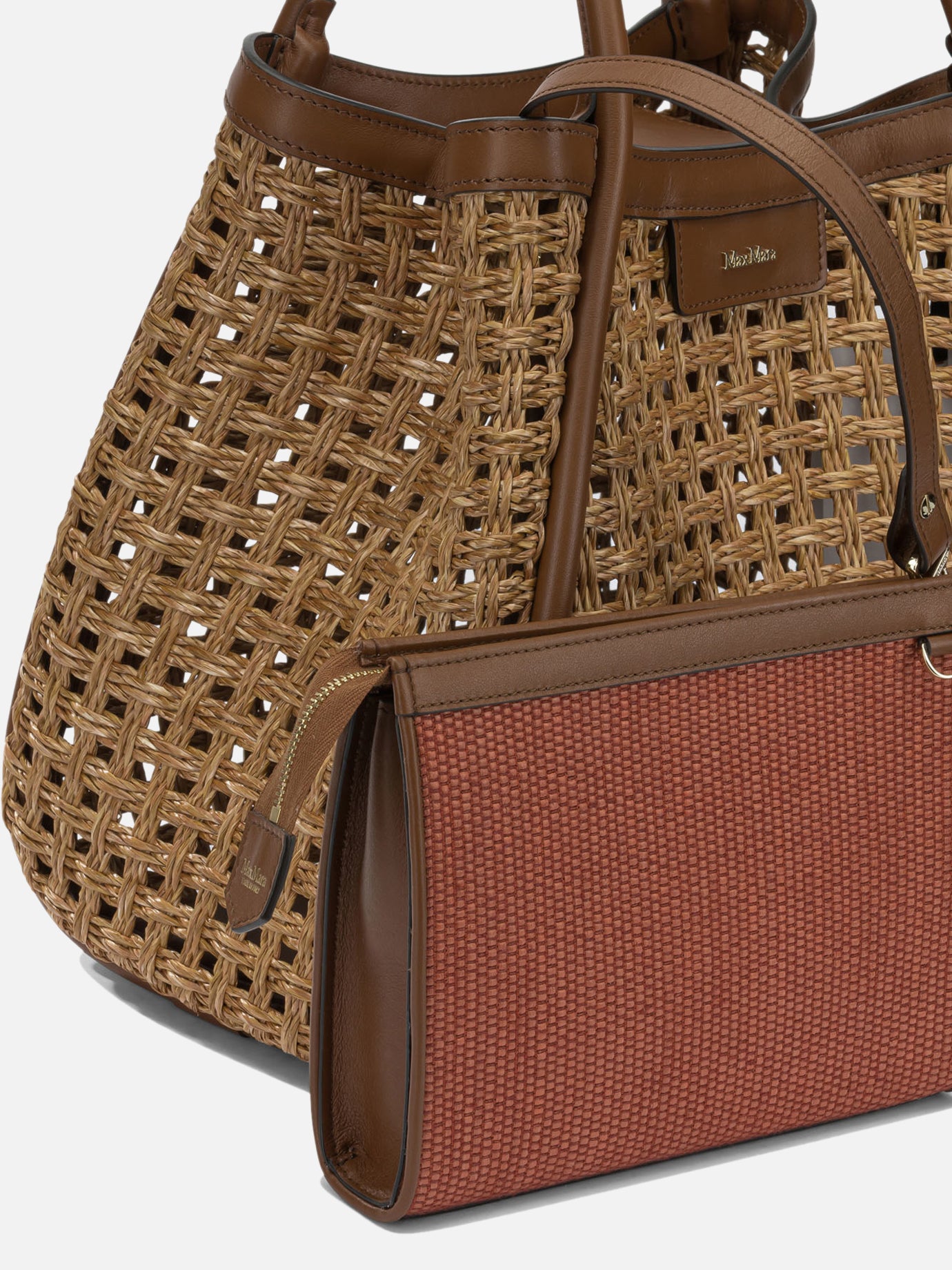 Medium bags 100% polyamide - Lining: 52% cotton 27% polyamide 21% linen  Beige - Max Mara Women | PDP | VIETTI Online Store | Zoom-Modal_4
