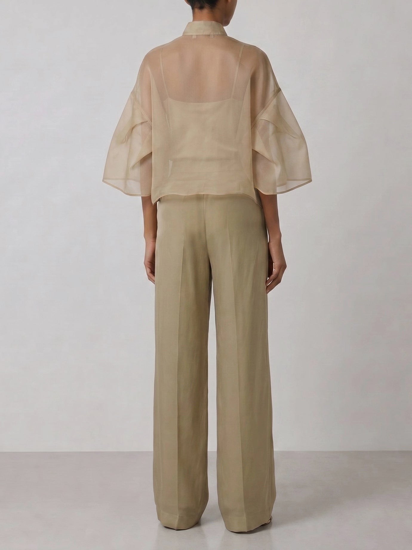 Blouses Solid colour  Beige - Max Mara Women | PDP | VIETTI Online Store | Zoom-Modal_3
