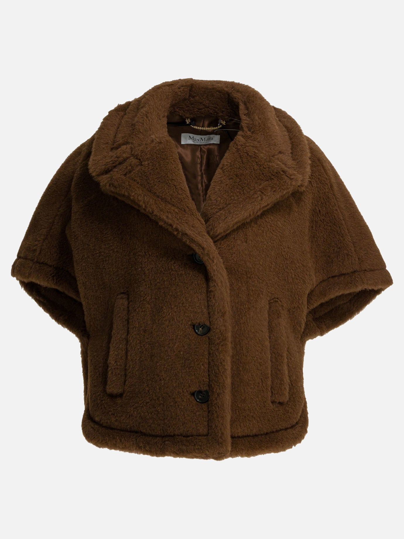 Short coats Solid colour  Brown - Max Mara Women | PDP | VIETTI Online Store | thumbnail
