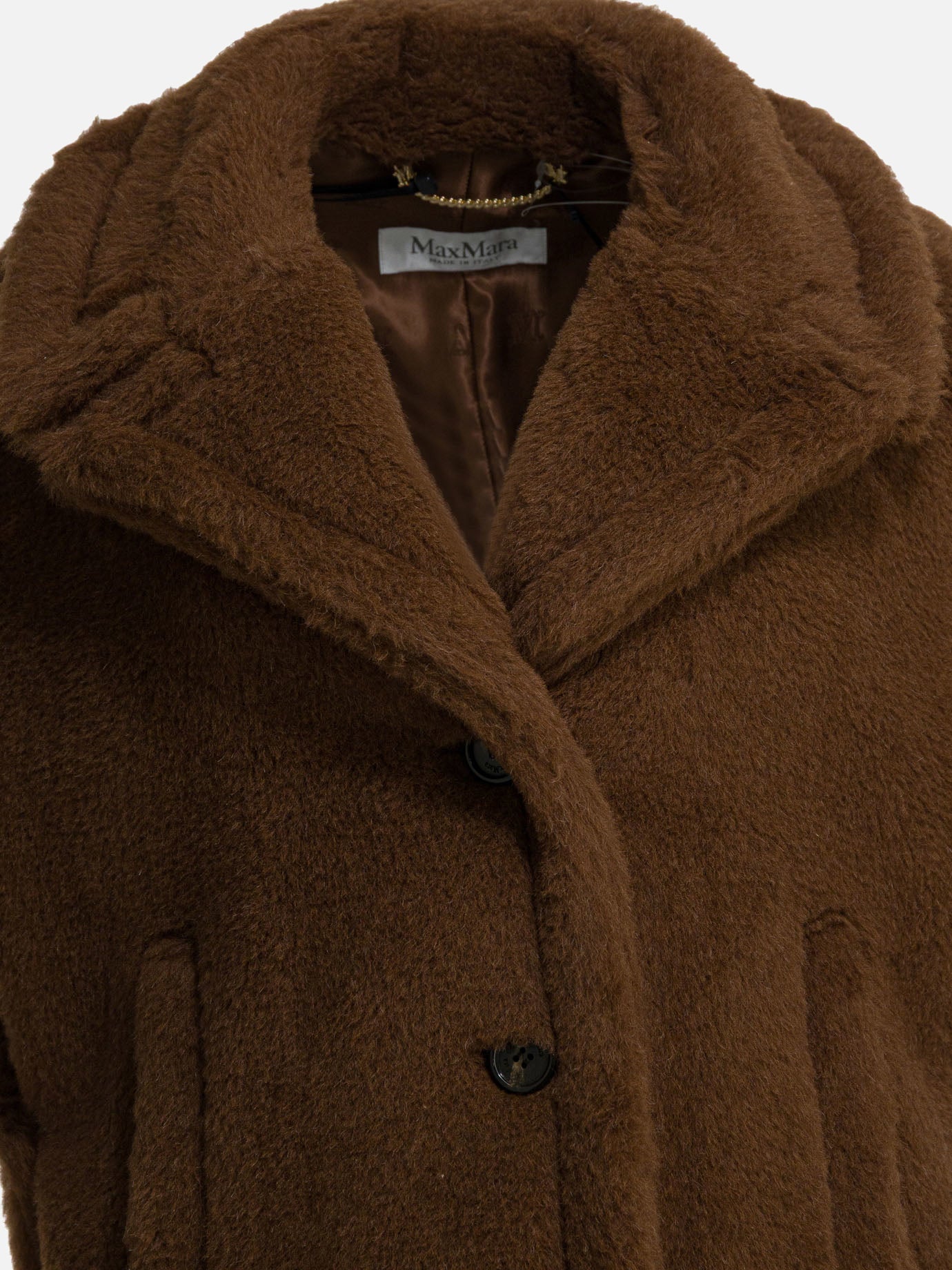 Short coats Solid colour  Brown - Max Mara Women | PDP | VIETTI Online Store | Zoom-Modal_3
