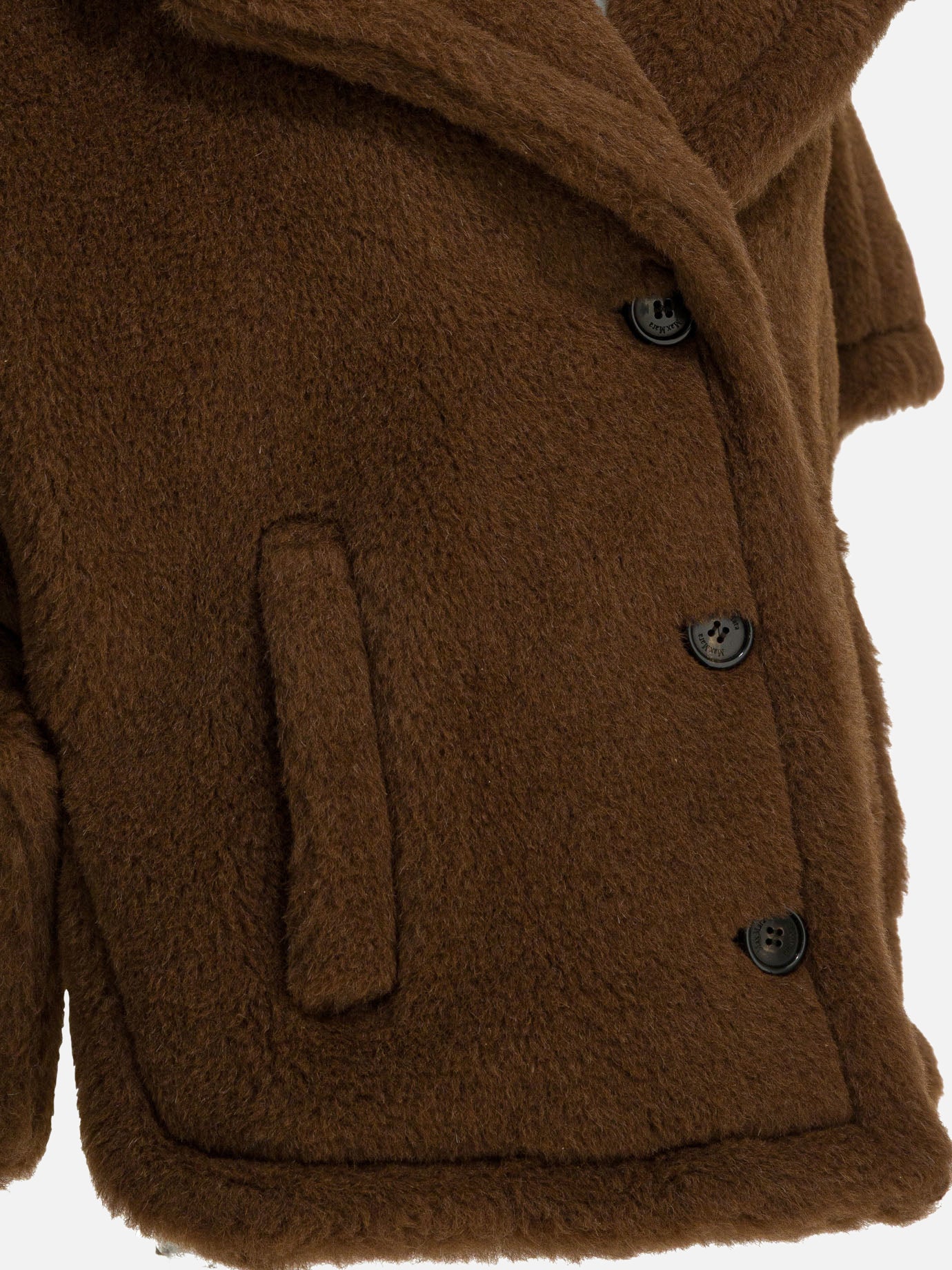 Short coats Solid colour  Brown - Max Mara Women | PDP | VIETTI Online Store | thumbnail_4