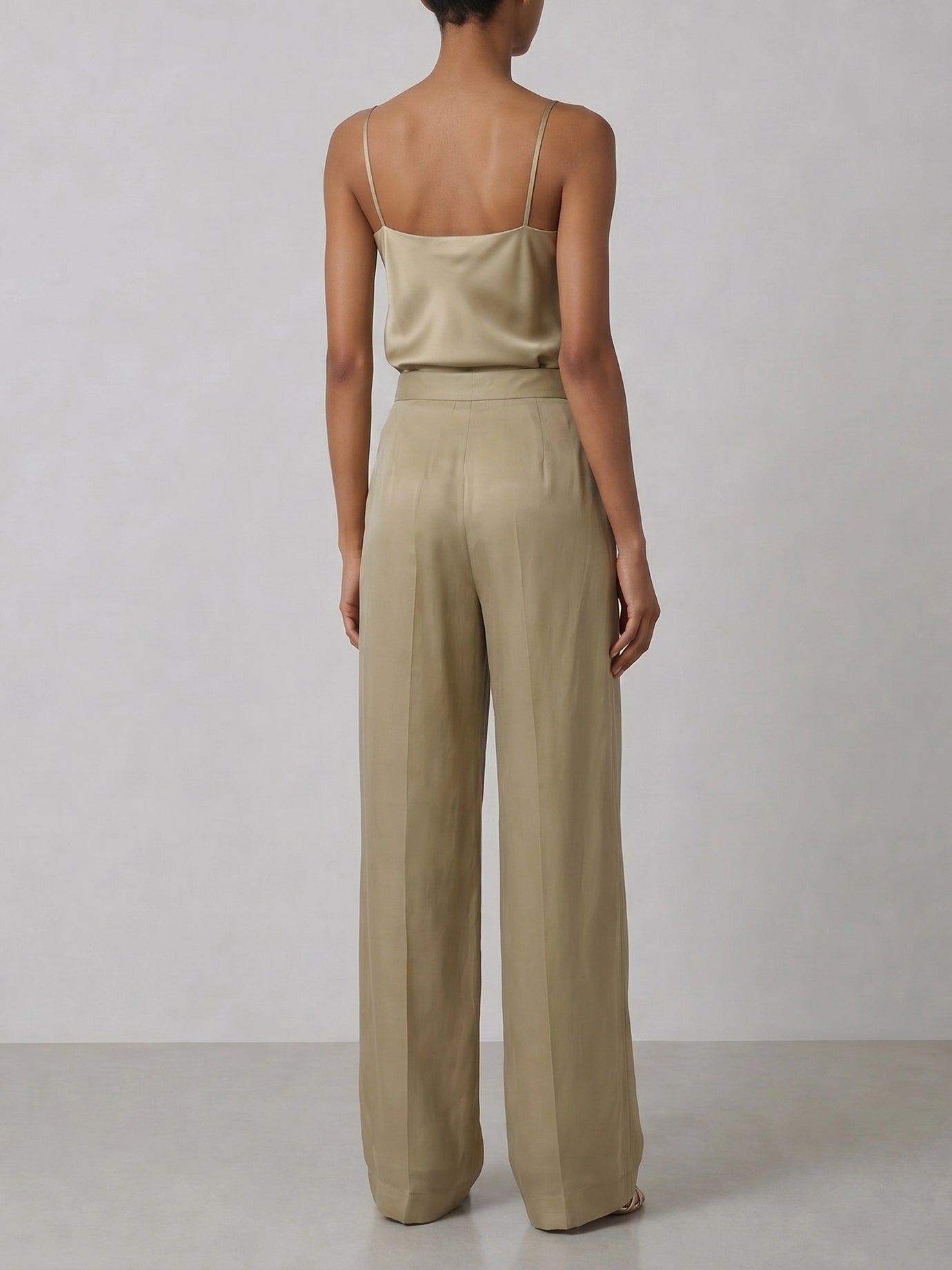 Tailored trousers Solid colour  Beige - Max Mara Pianoforte Women | PDP | VIETTI Online Store | Zoom-Modal_3
