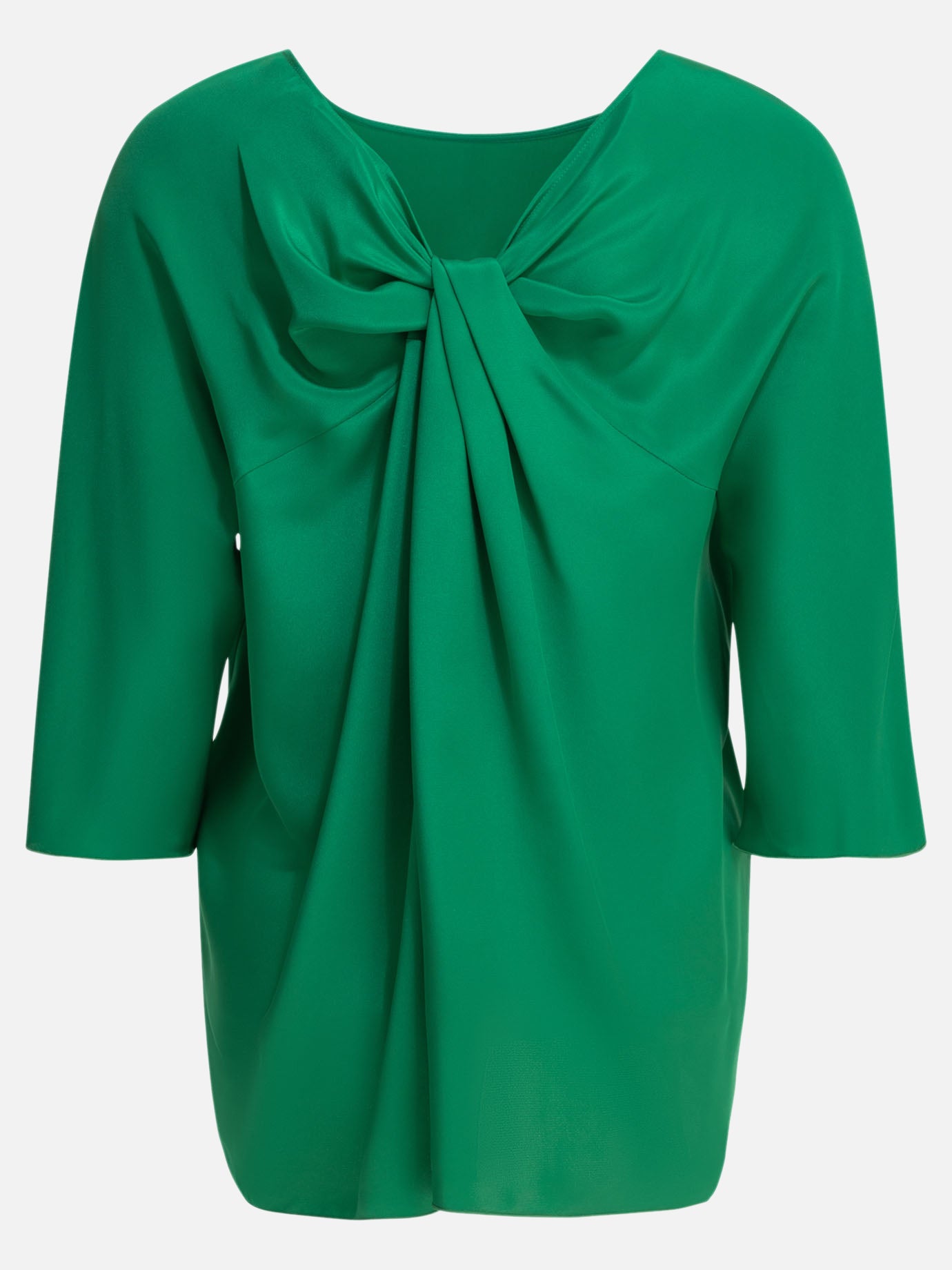 Blouses Solid colour  Green - Max Mara Pianoforte Women | PDP | VIETTI Online Store | Zoom-Modal_2
