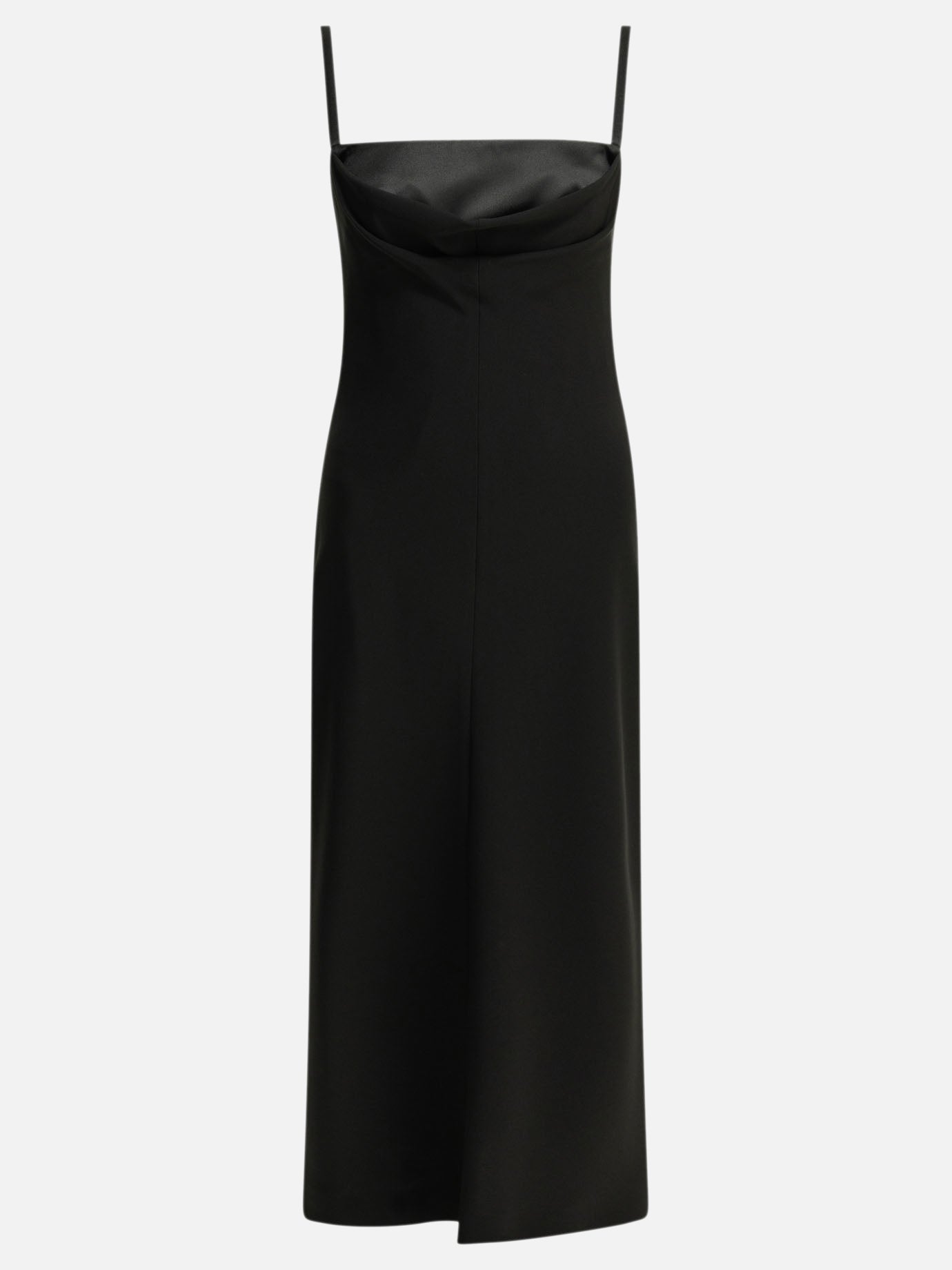 Abiti midi Solid colour  Nero - Max Mara Pianoforte Donna | PDP | VIETTI Online Store | thumbnail