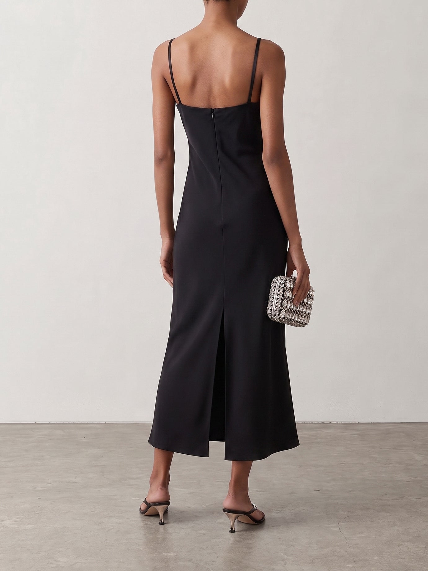 Max Mara Pianoforte Sheath midi dress Black - Women | VIETTI