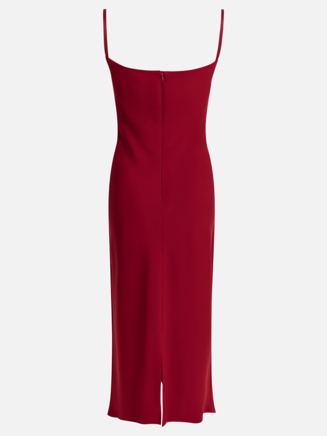 Abiti midi Solid colour  Rosso - Max Mara Pianoforte Donna | PDP | VIETTI Online Store | thumbnail_2