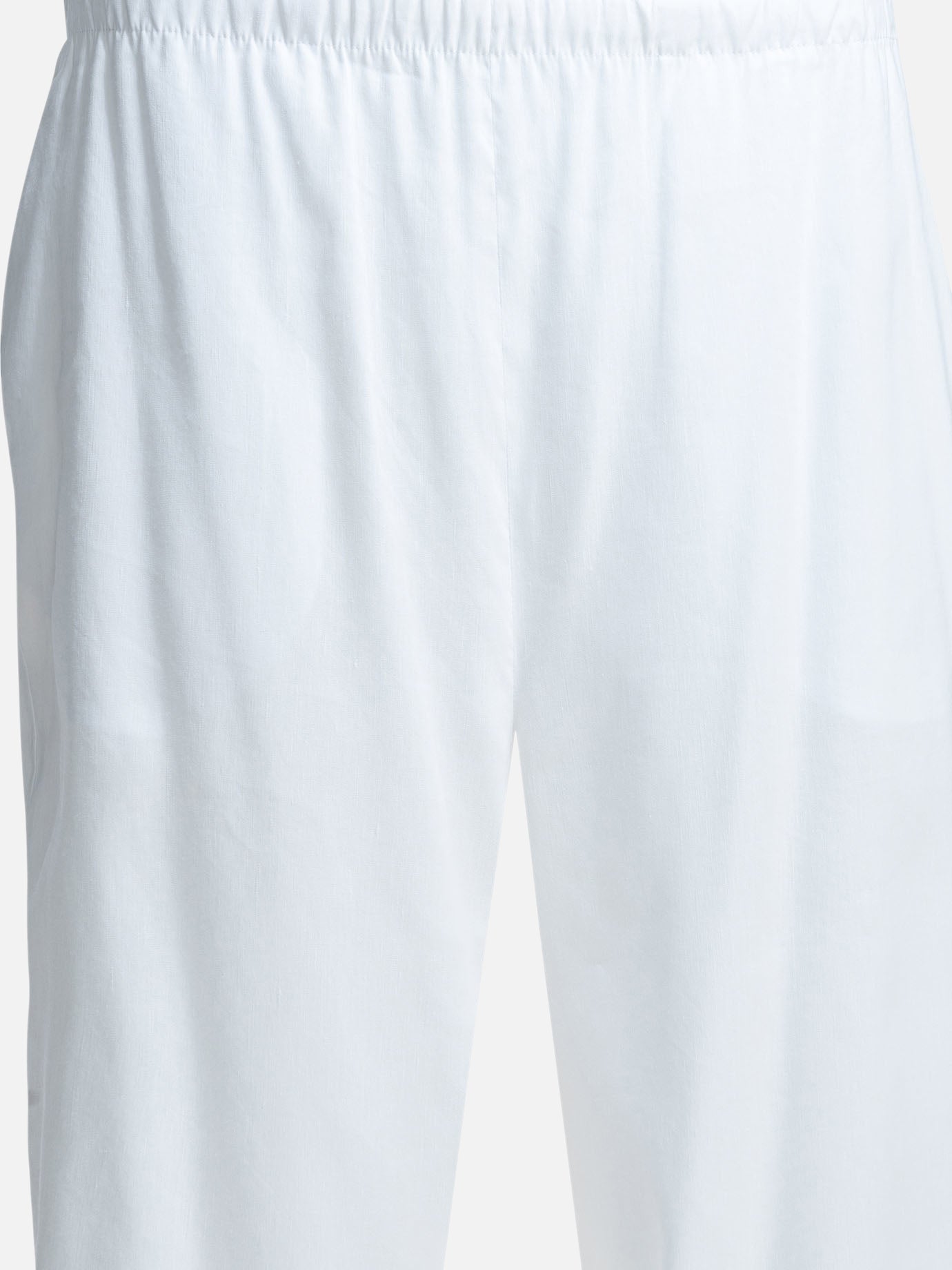 Leisure trousers Solid colour  White - Max Mara Pure Women | PDP | VIETTI Online Store | thumbnail_3