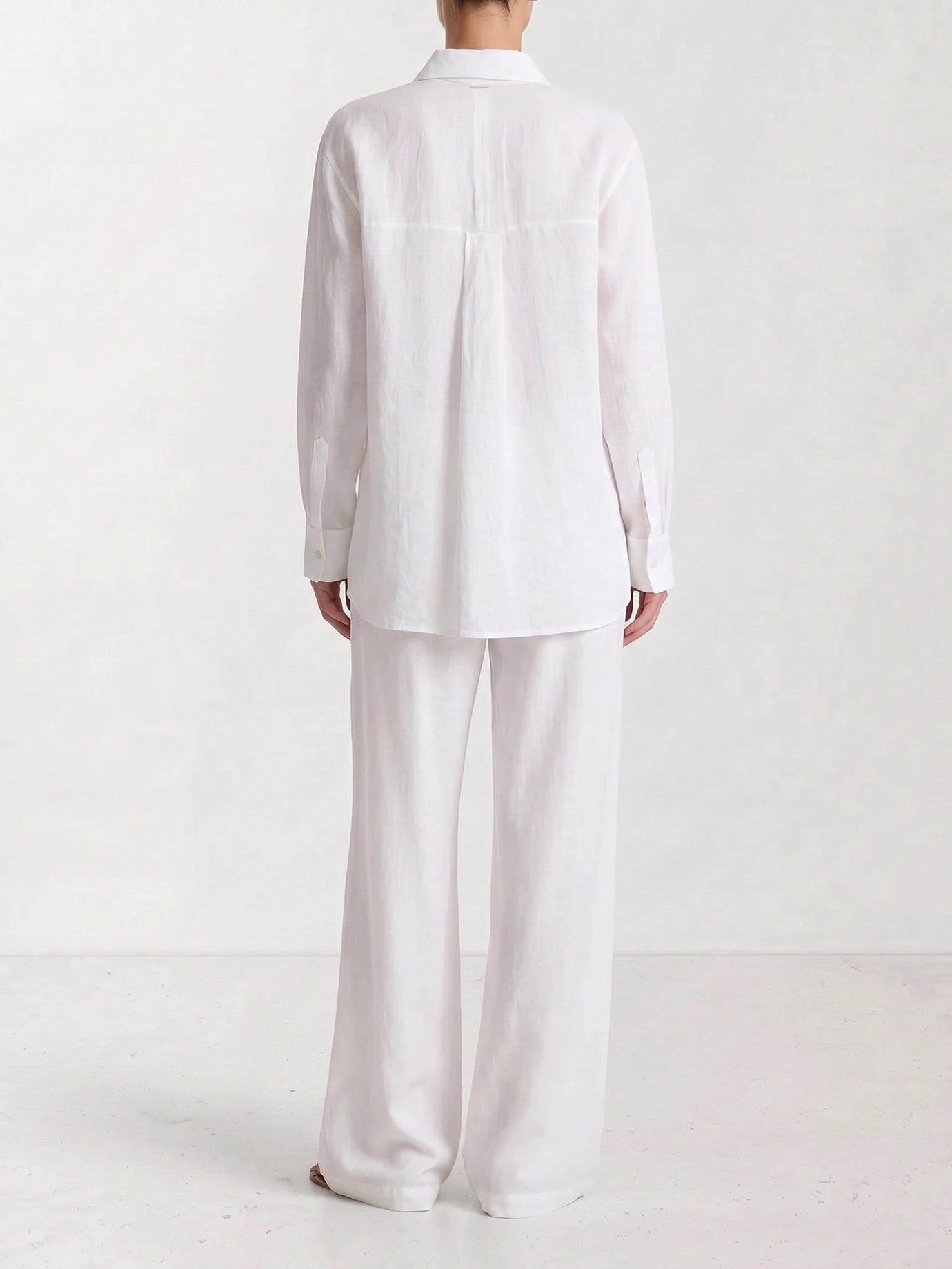Leisure trousers Solid colour  White - Max Mara Pure Women | PDP | VIETTI Online Store | thumbnail_3