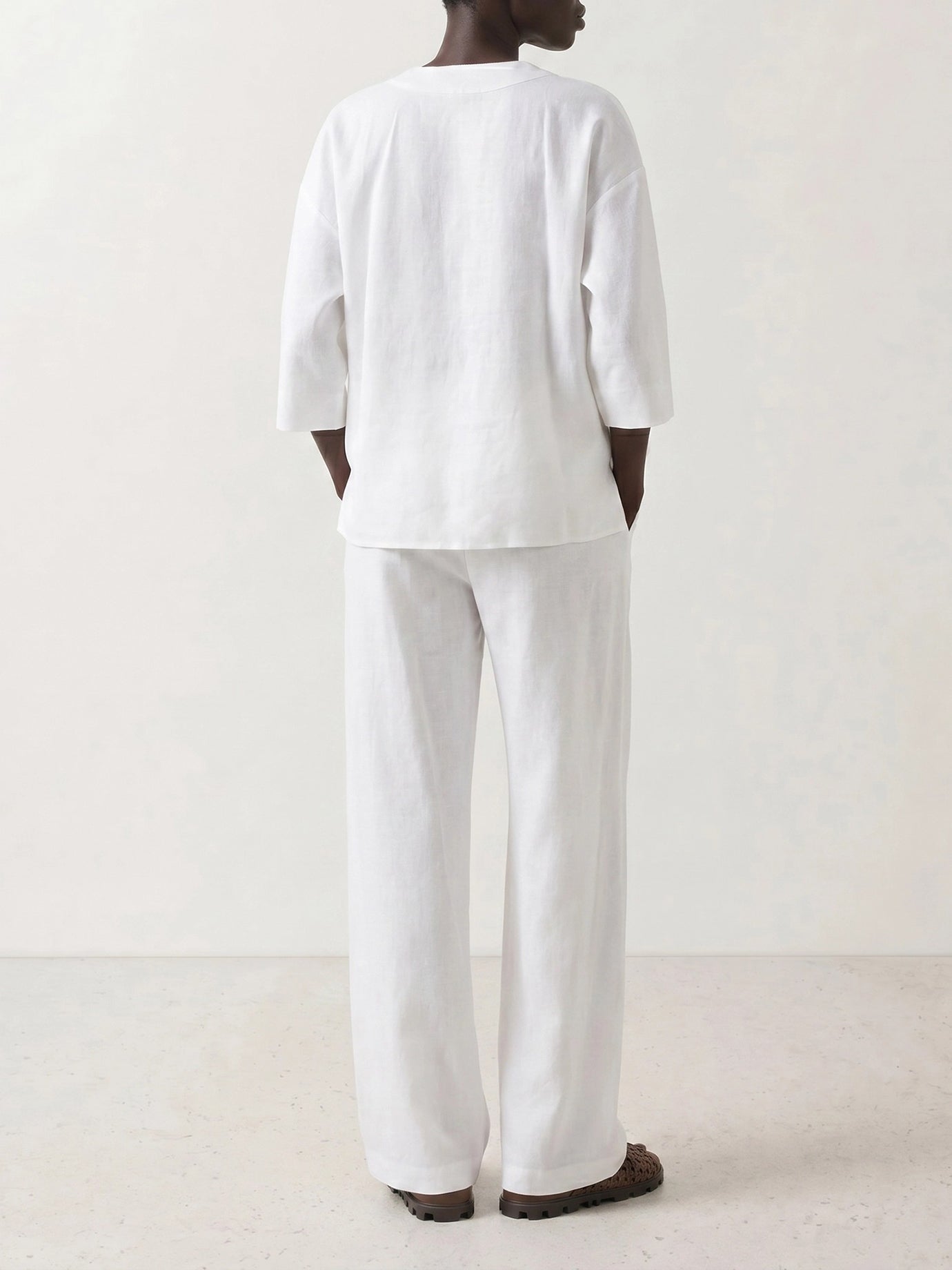Blouses Solid colour  White - Max Mara Pure Women | PDP | VIETTI Online Store | thumbnail_3