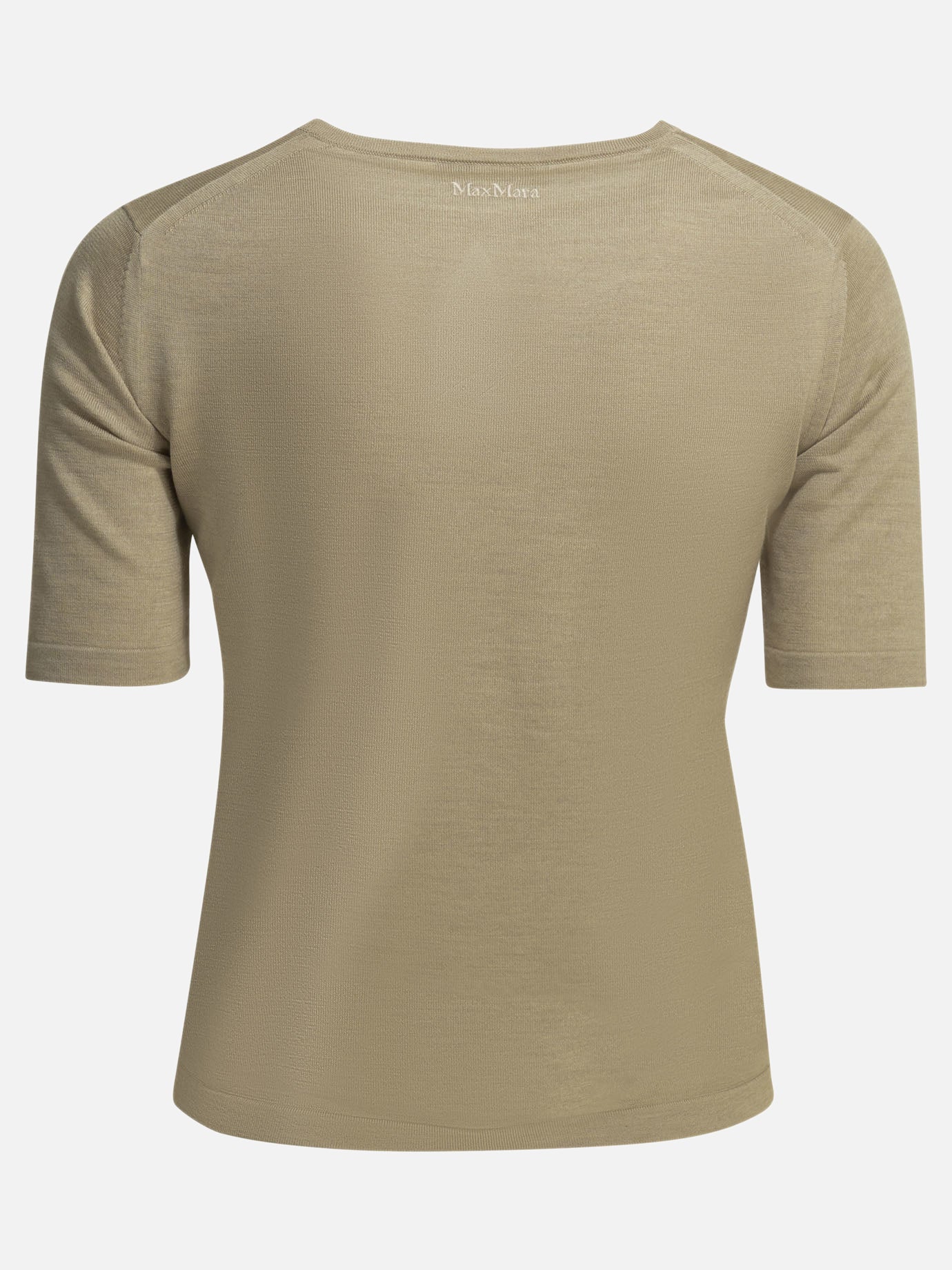 Round neck sweaters Solid colour  Beige - Max Mara Pure Women | PDP | VIETTI Online Store | thumbnail_2