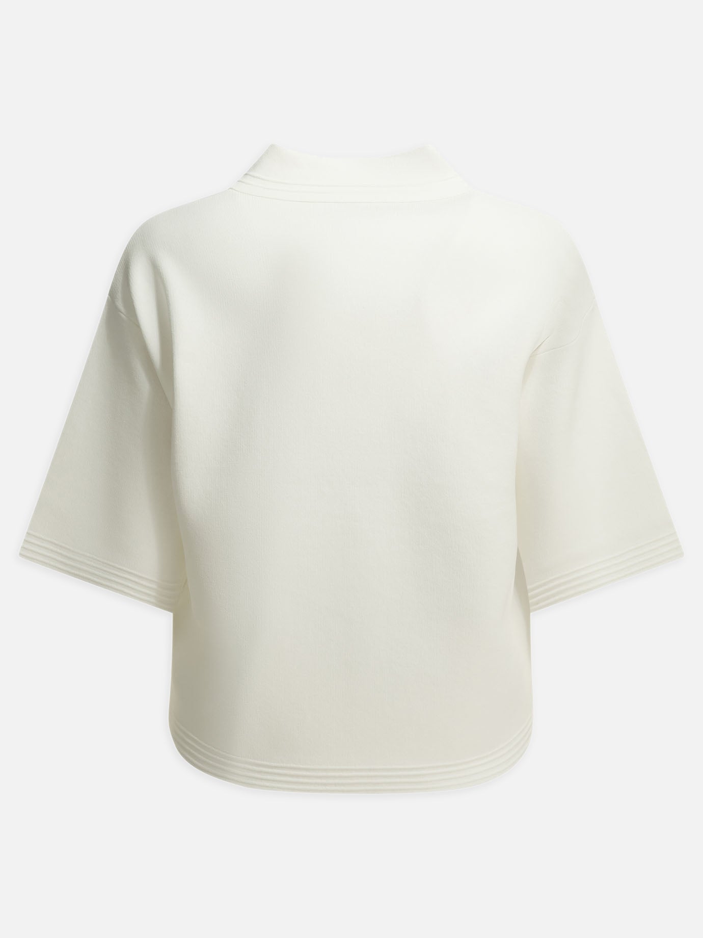 Polo shirts without buttons Solid colour  White - Max Mara Pure Women | PDP | VIETTI Online Store | Zoom-Modal_2
