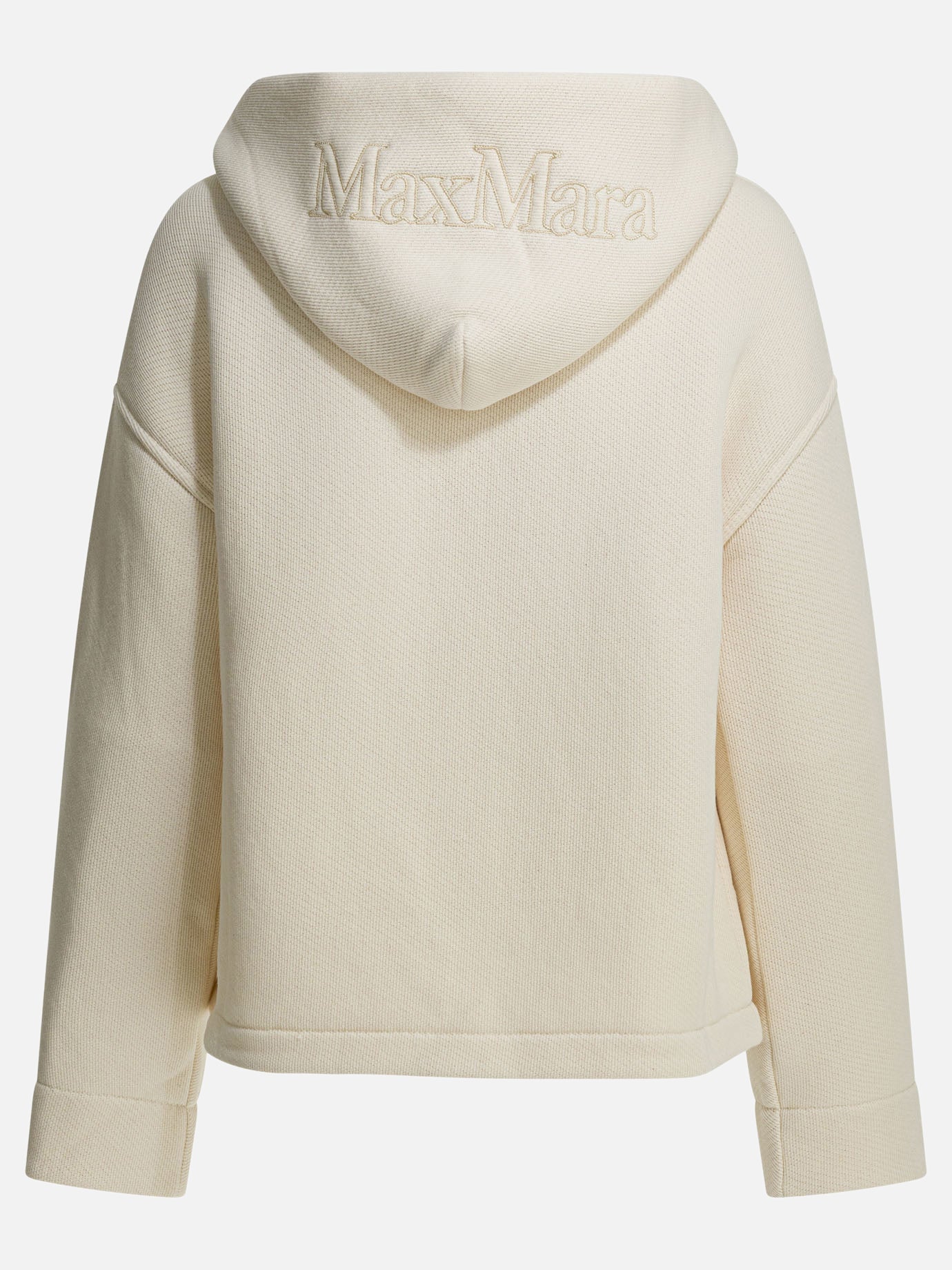 Felpe con cappuccio Solid colour  Bianco - Max Mara Pure Donna | PDP | VIETTI Online Store | Zoom-Modal_2
