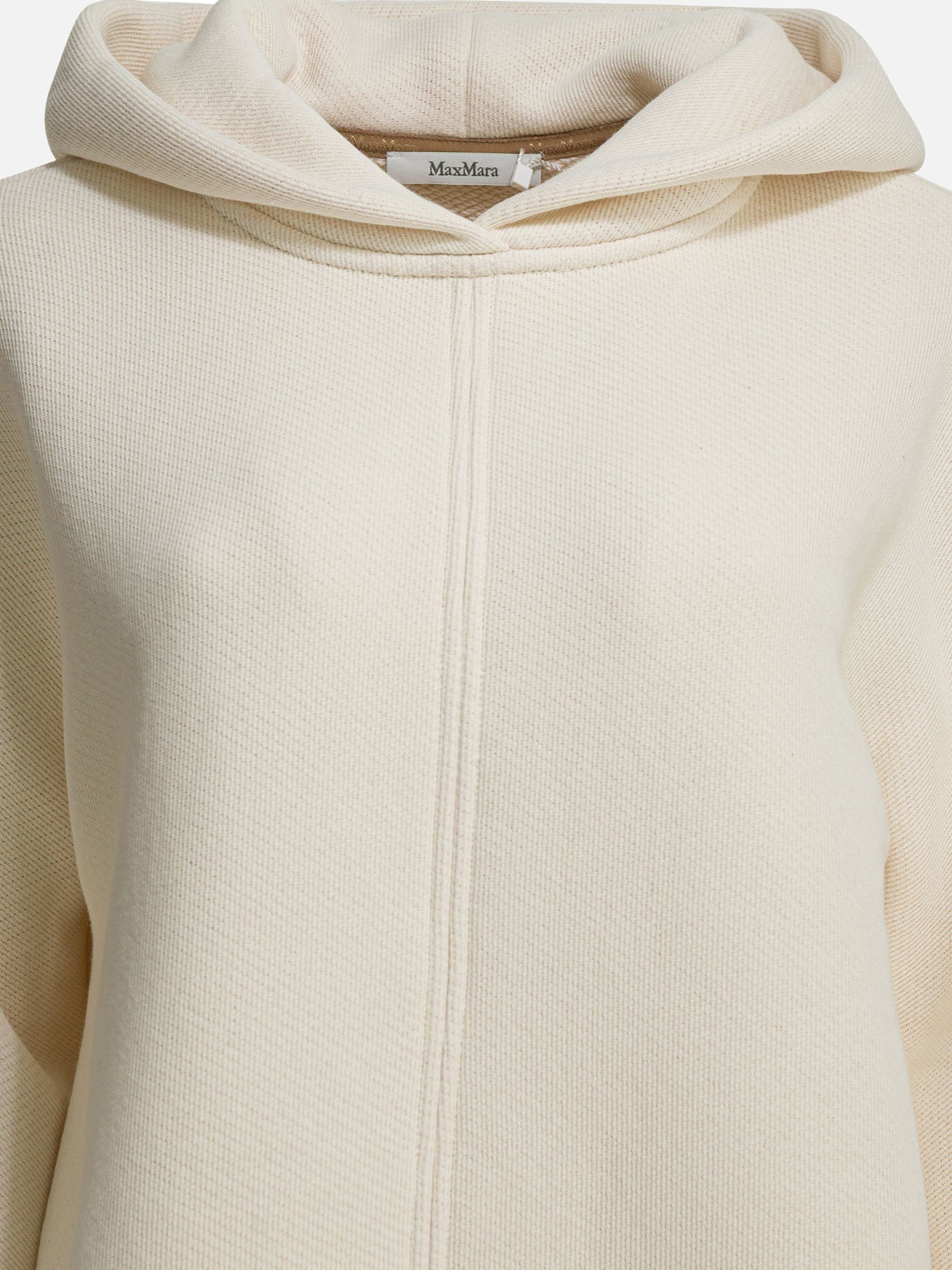Felpe con cappuccio Solid colour  Bianco - Max Mara Pure Donna | PDP | VIETTI Online Store | Zoom-Modal_3
