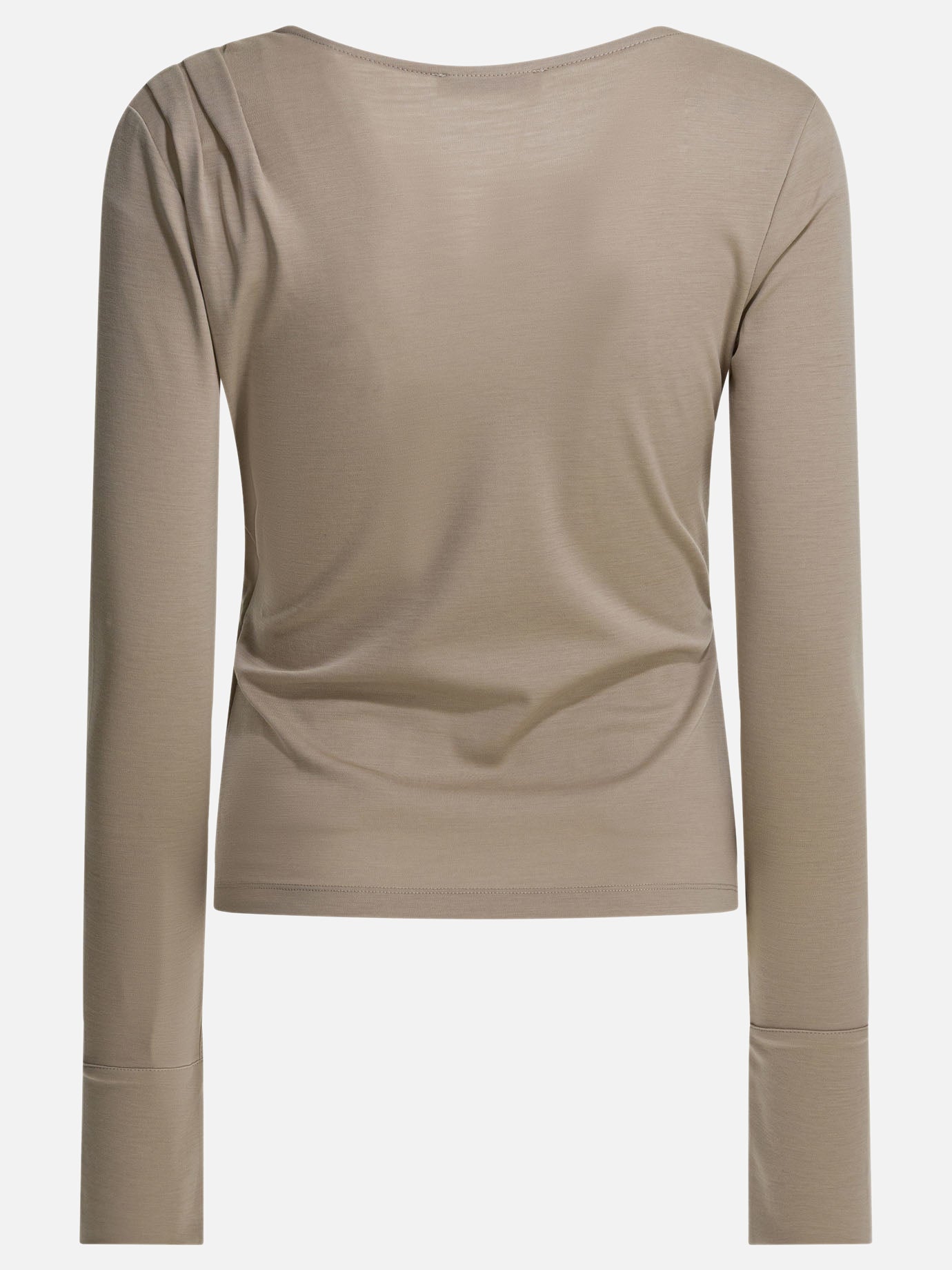Maglioni scollo a V Solid colour  Beige - Max Mara Pure Donna | PDP | VIETTI Online Store | Zoom-Modal_2
