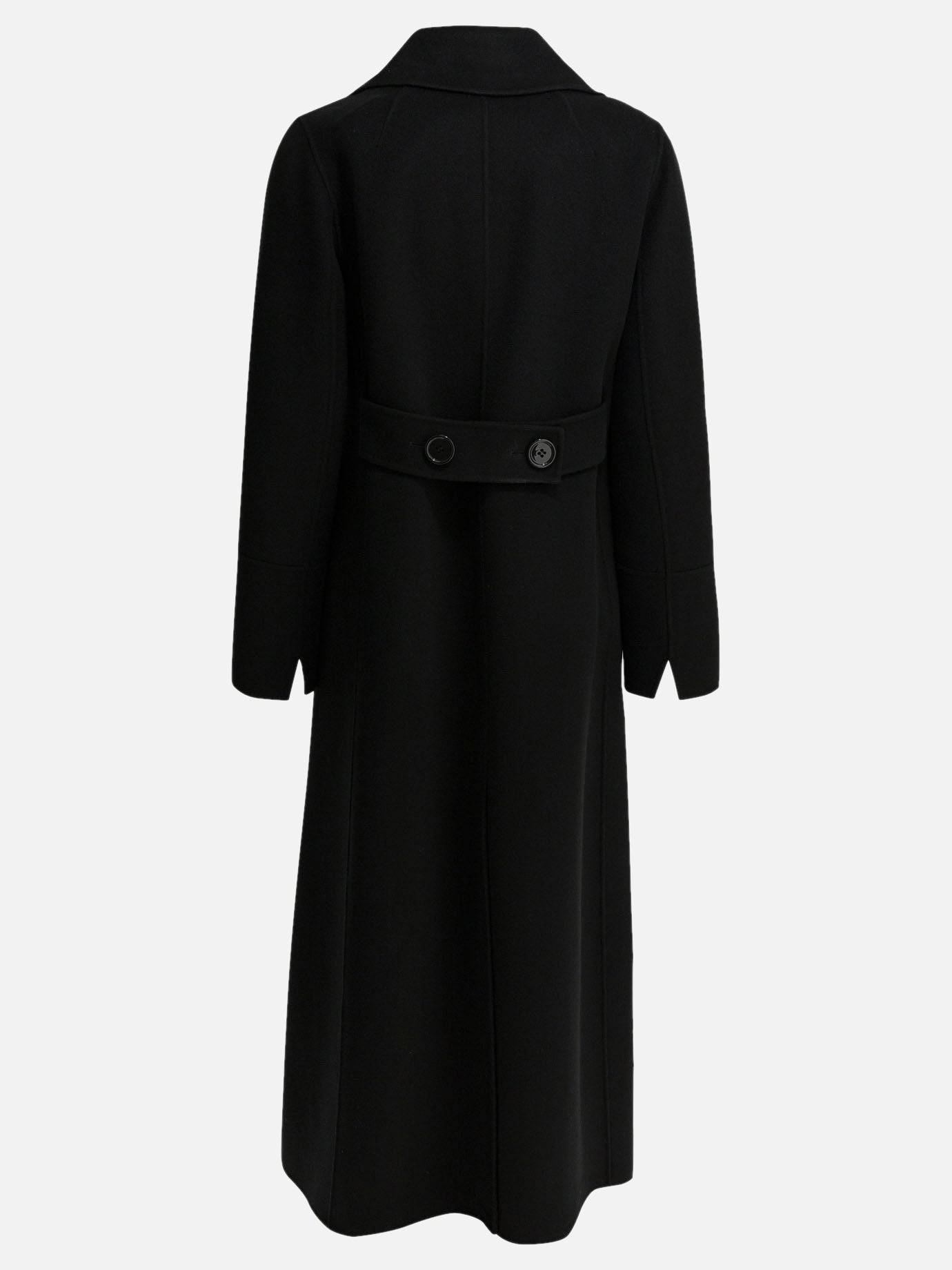 Long coats Solid colour  Black - Max Mara S Women | PDP | VIETTI Online Store | thumbnail_2