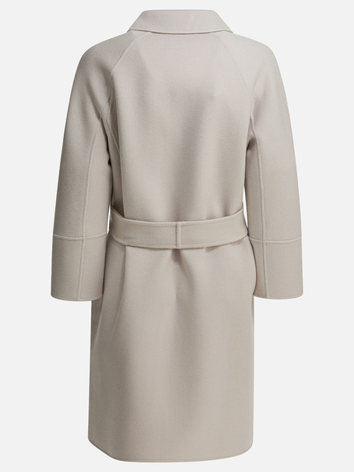 Max Mara S Virgin wool long coat White - VIETTI