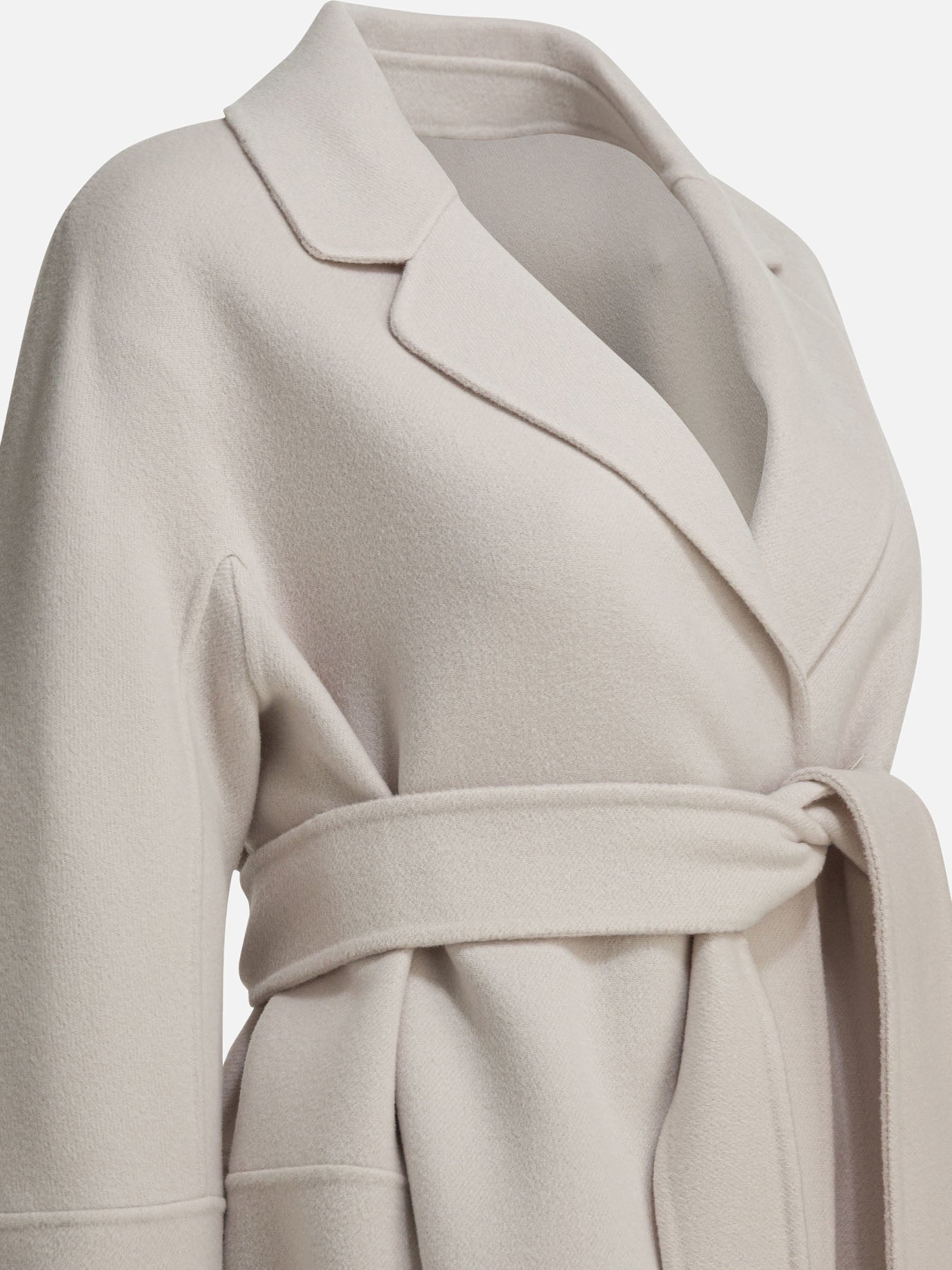 Cappotti corti Solid colour  Bianco - Max Mara S Donna | PDP | VIETTI Online Store | thumbnail_4