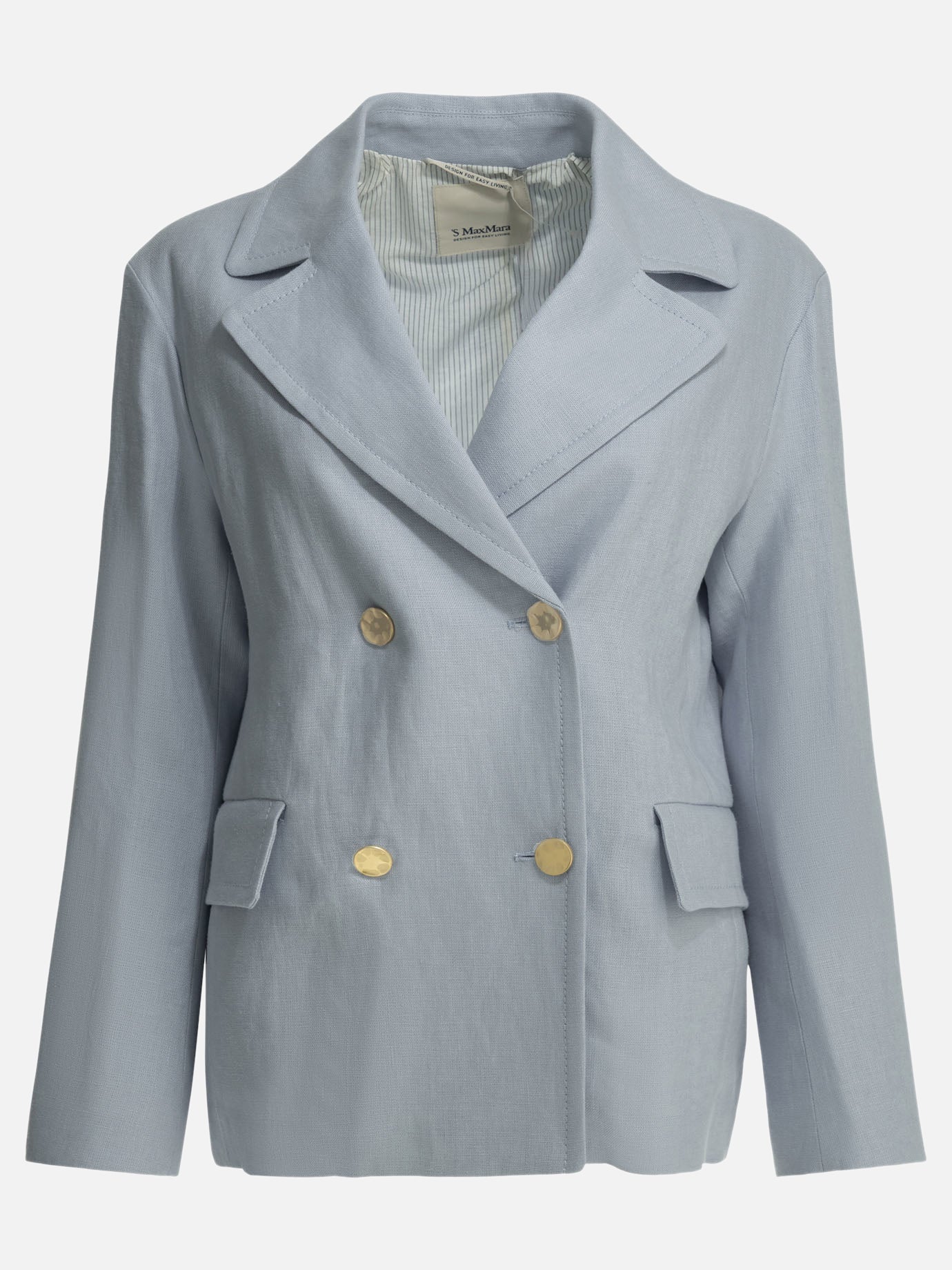 Blazers Solid colour  Light blue - Max Mara S Women | PDP | VIETTI Online Store | Zoom-Modal
