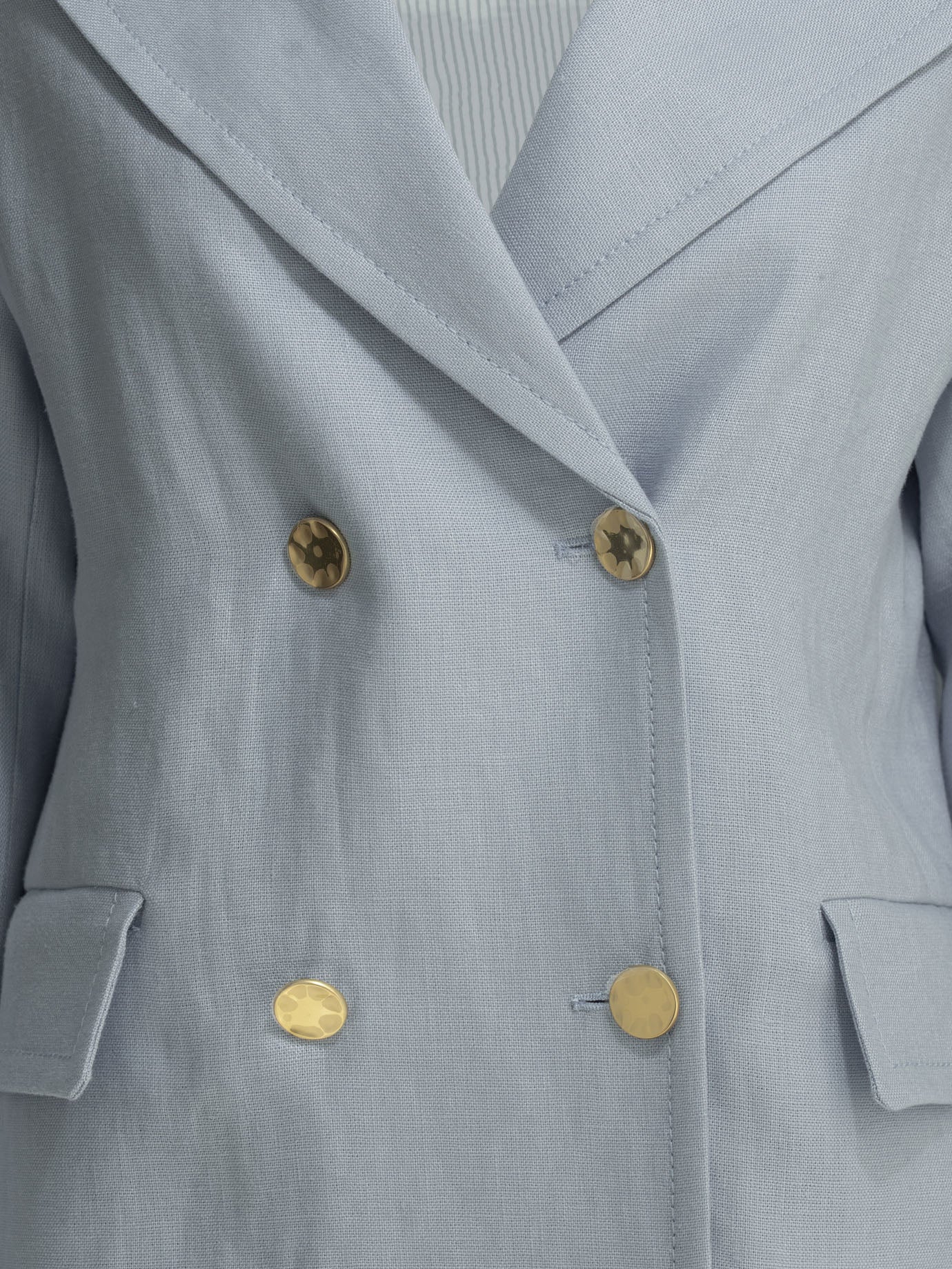 Blazers Solid colour  Light blue - Max Mara S Women | PDP | VIETTI Online Store | thumbnail_3
