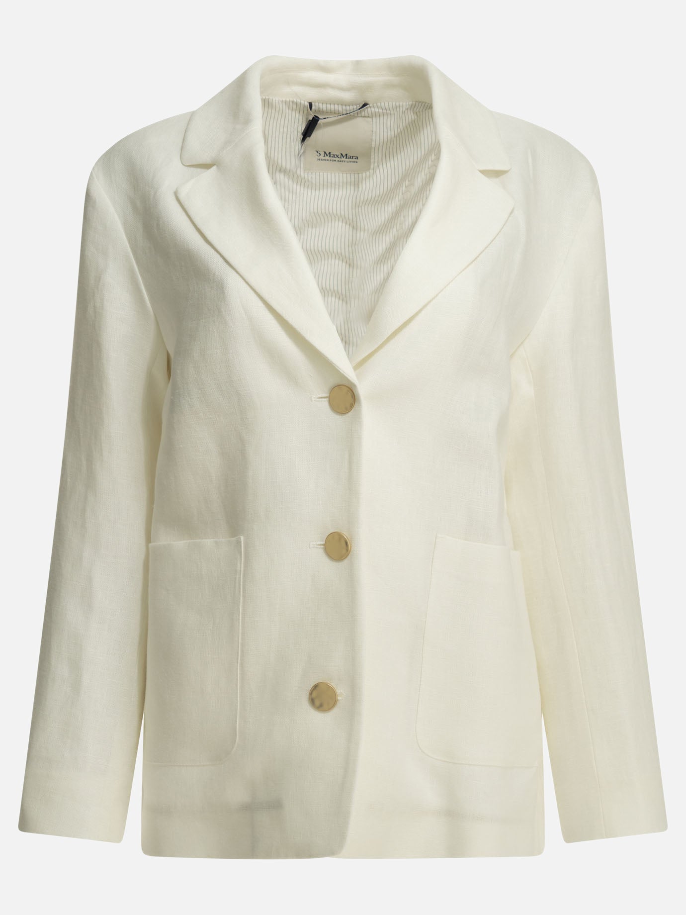Blazers Solid colour  White - Max Mara S Women | PDP | VIETTI Online Store | Zoom-Modal
