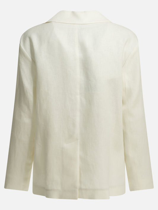 Blazer Solid colour  Bianco - Max Mara S Donna | PLP | VIETTI Online Store | 2
