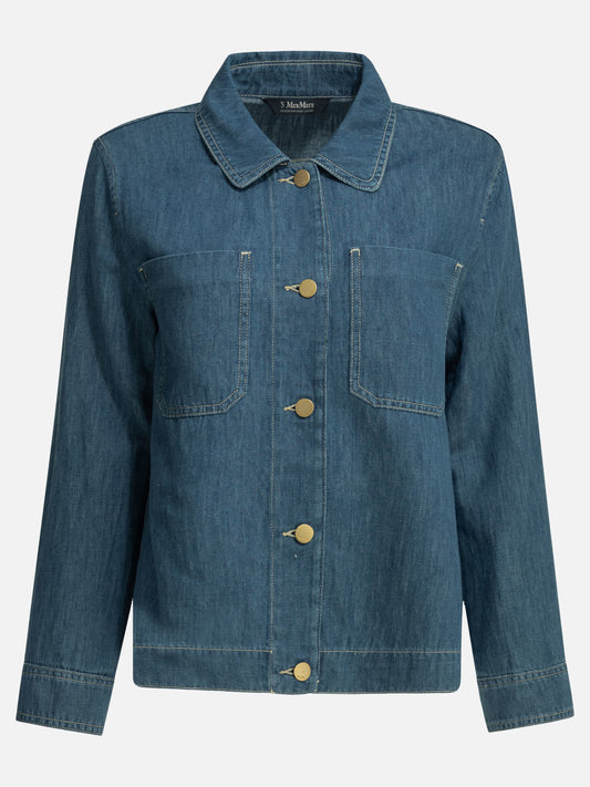 Casual shirts Solid colour  Blue - Max Mara S Women | PLP | VIETTI Online Store 
