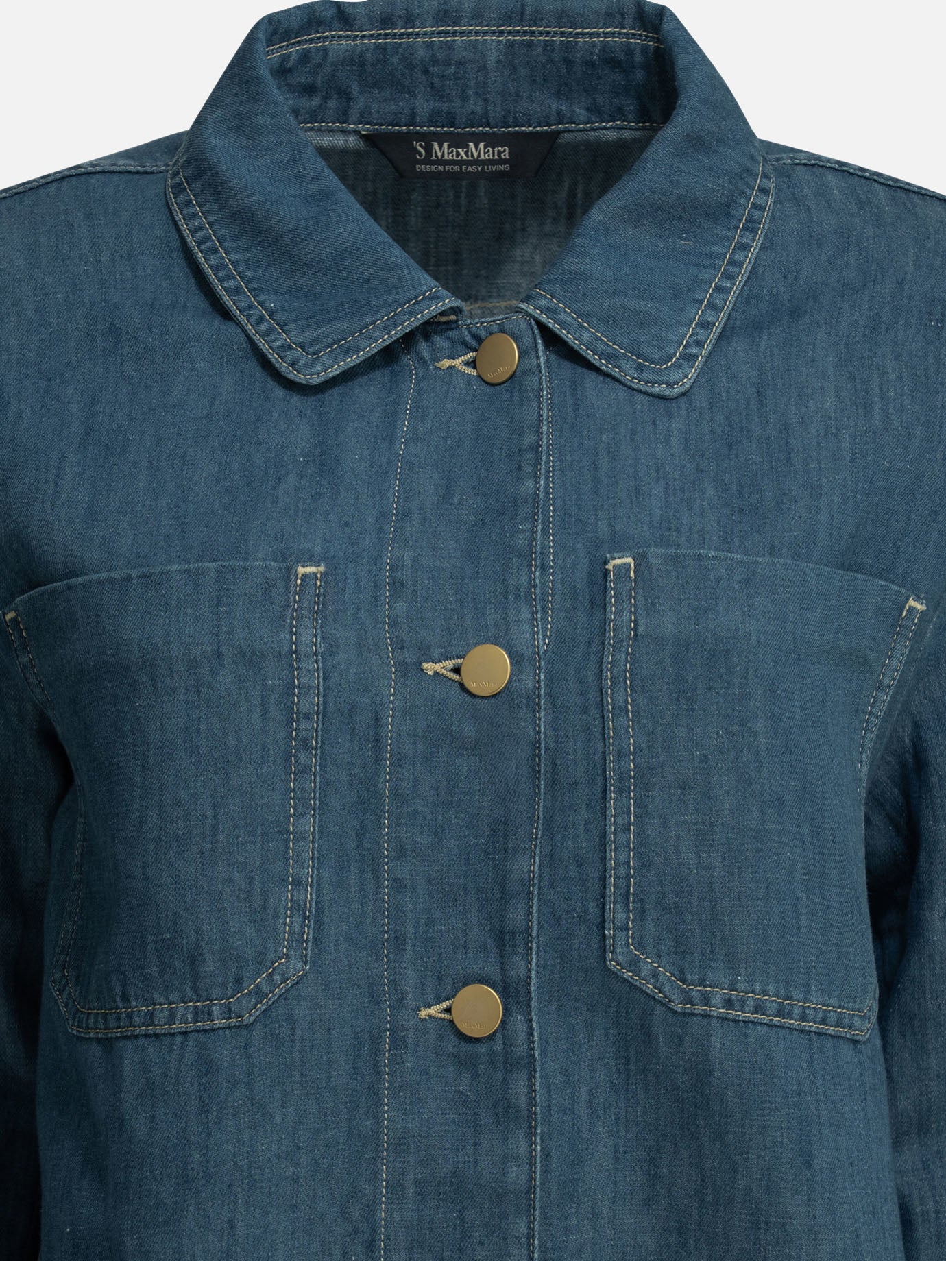 Casual shirts Solid colour  Blue - Max Mara S Women | PDP | VIETTI Online Store | Zoom-Modal_3
