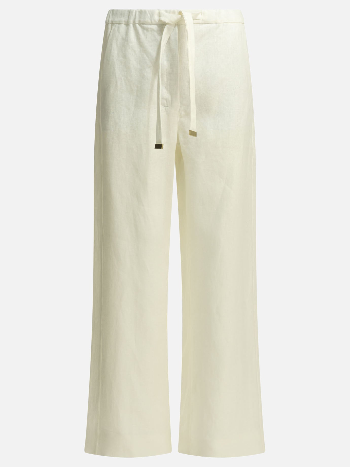 Leisure trousers Solid colour  White - Max Mara S Women | PDP | VIETTI Online Store | Zoom-Modal
