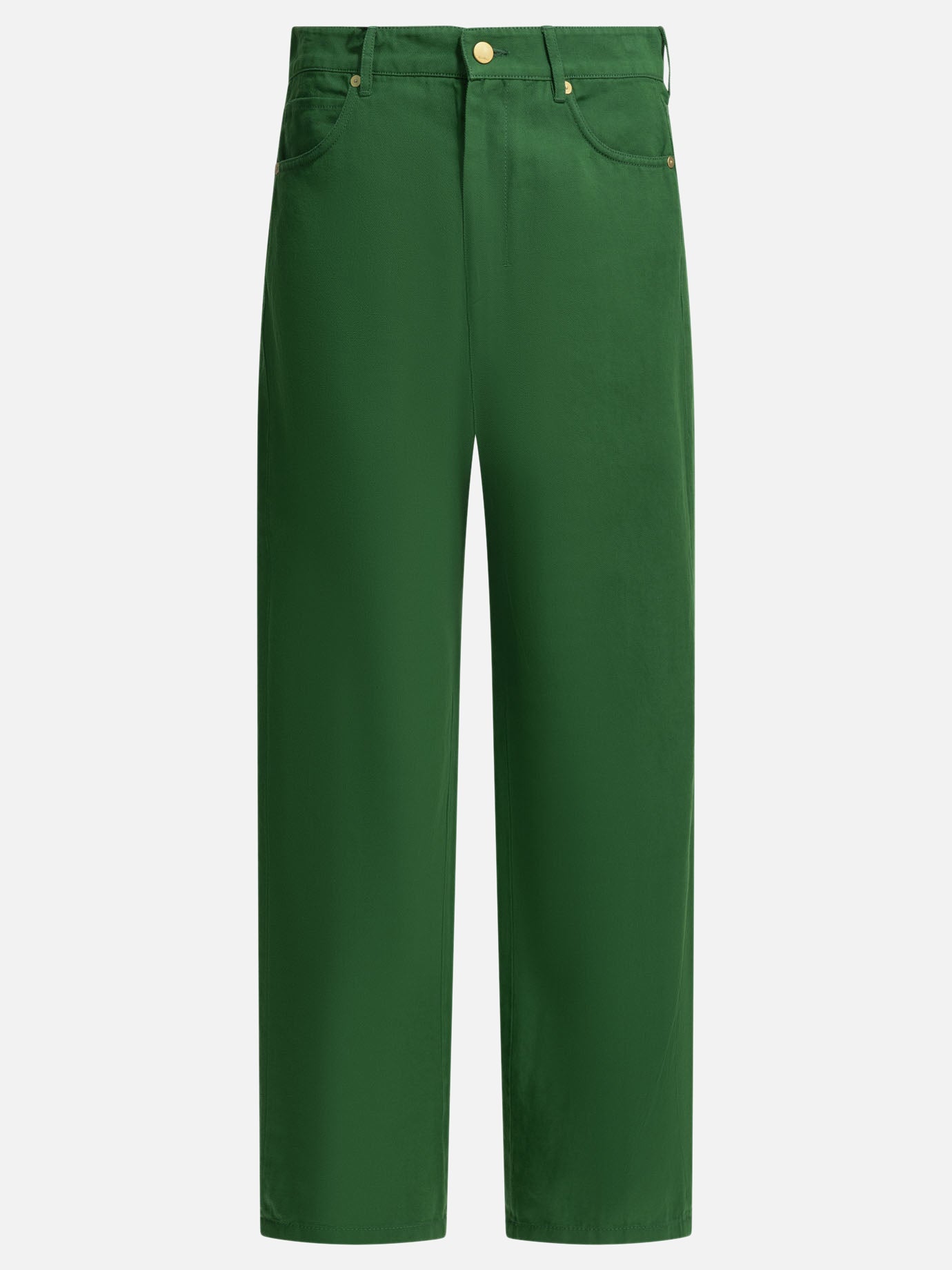 Leisure trousers Solid colour  Green - Max Mara S Women | PDP | VIETTI Online Store | Zoom-Modal
