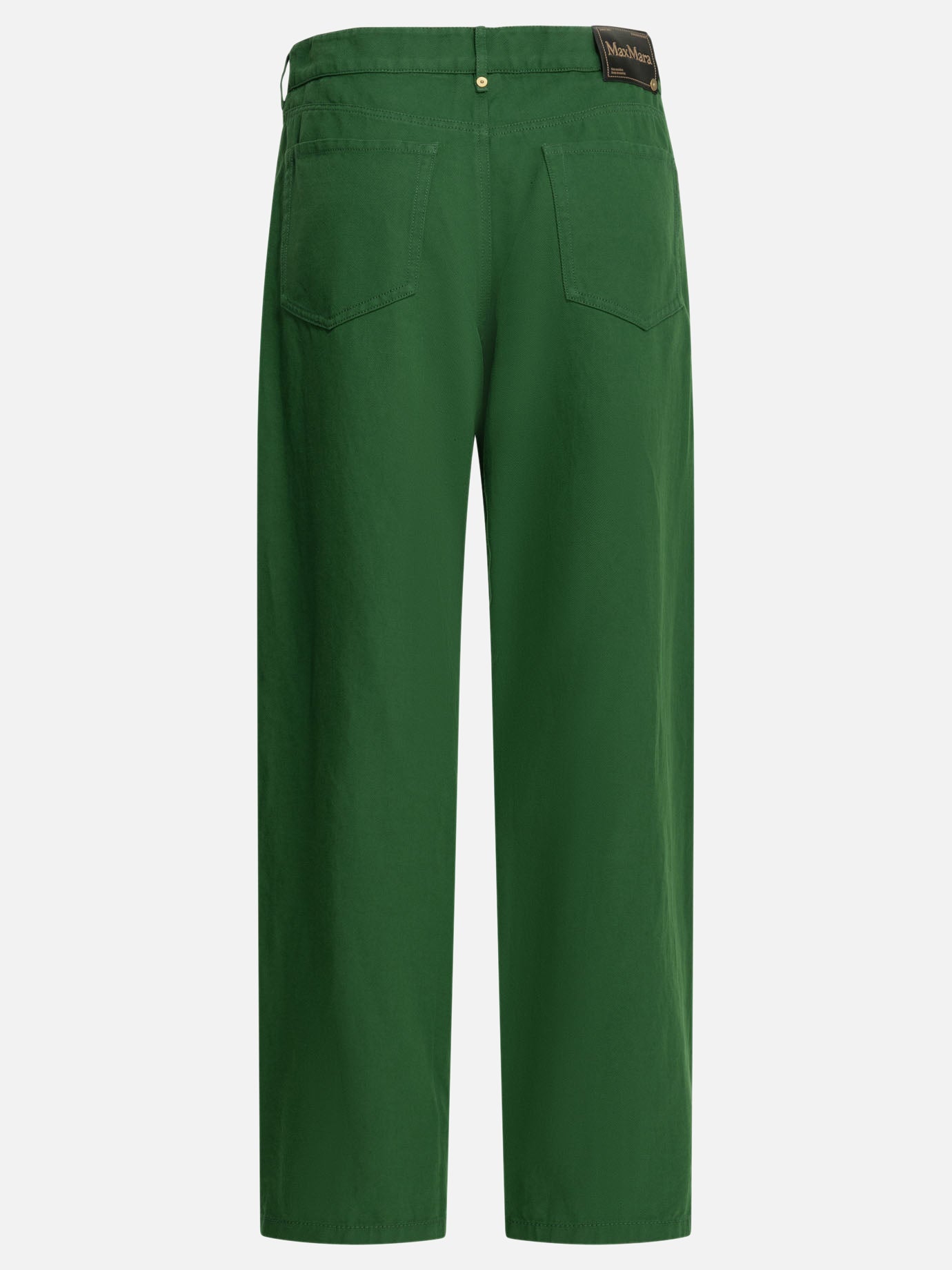 Leisure trousers Solid colour  Green - Max Mara S Women | PDP | VIETTI Online Store | thumbnail_2