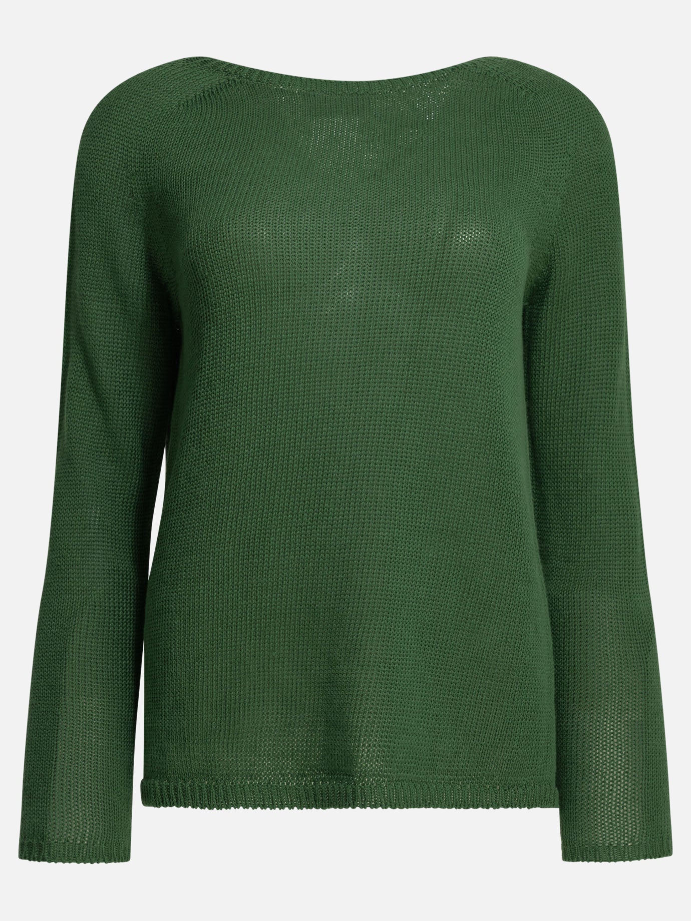 Round neck sweaters Solid colour  Green - Max Mara S Women | PDP | VIETTI Online Store | Zoom-Modal
