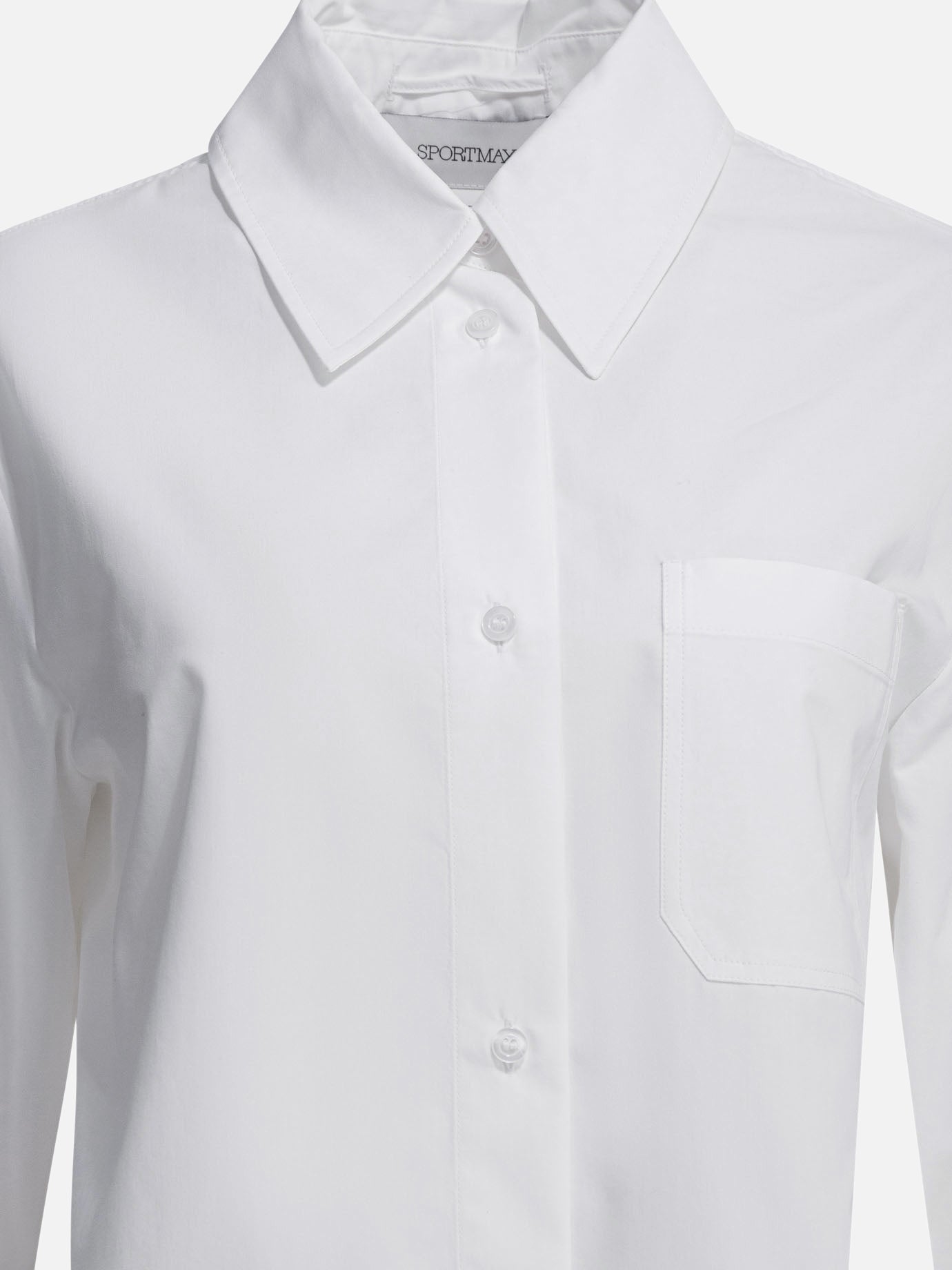 Casual shirts Solid colour  White - Max Mara Sportmax Women | PDP | VIETTI Online Store | thumbnail_3