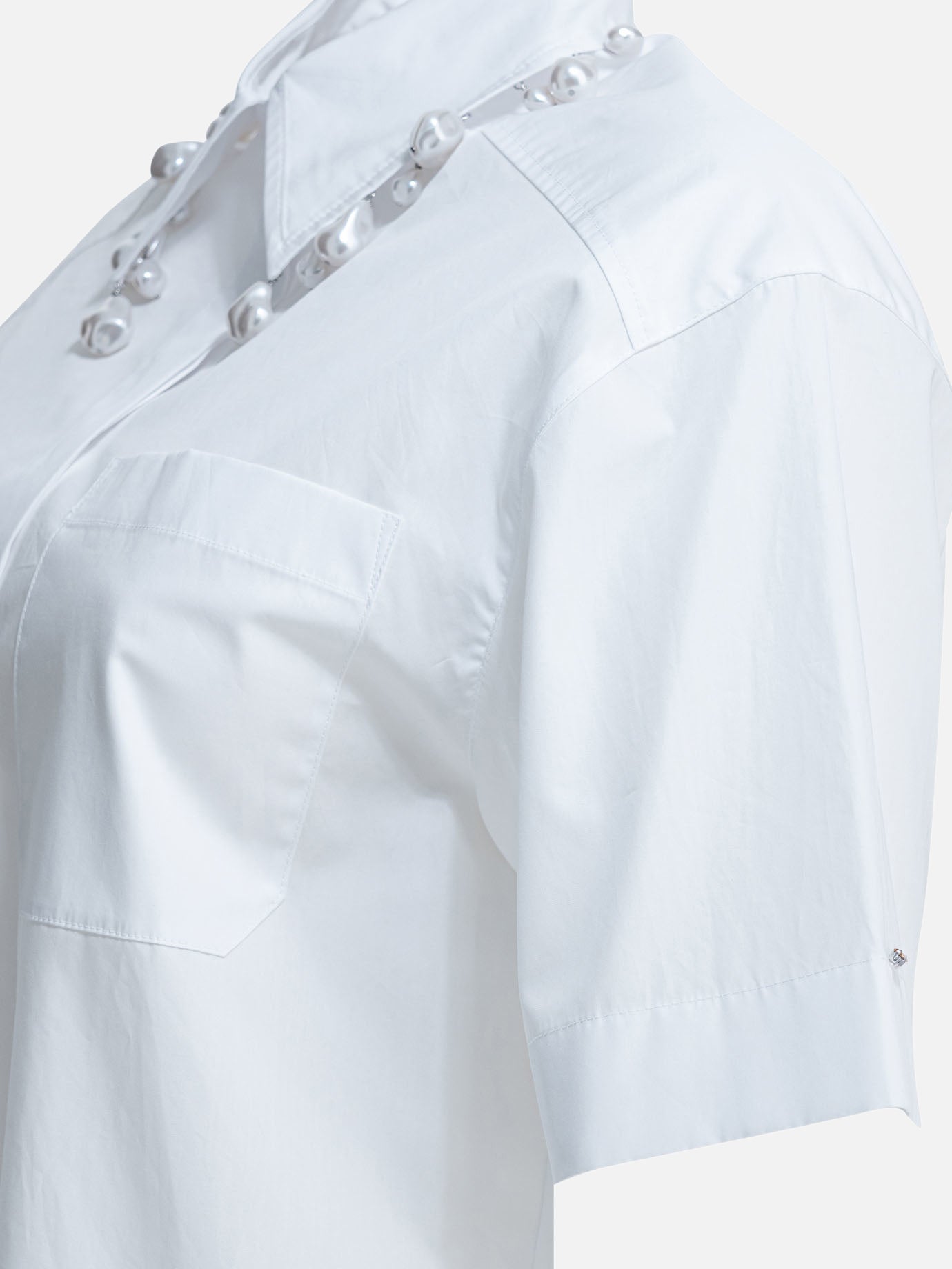 Casual shirts Solid colour  White - Max Mara Sportmax Women | PDP | VIETTI Online Store | Zoom-Modal_4
