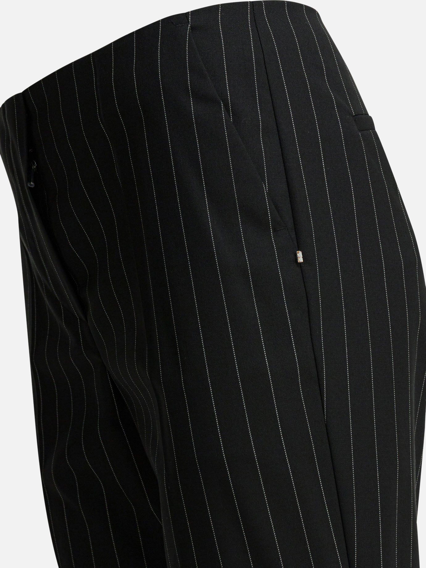 Tailored trousers Pinstriped  Black - Max Mara Sportmax Women | PDP | VIETTI Online Store | thumbnail_4