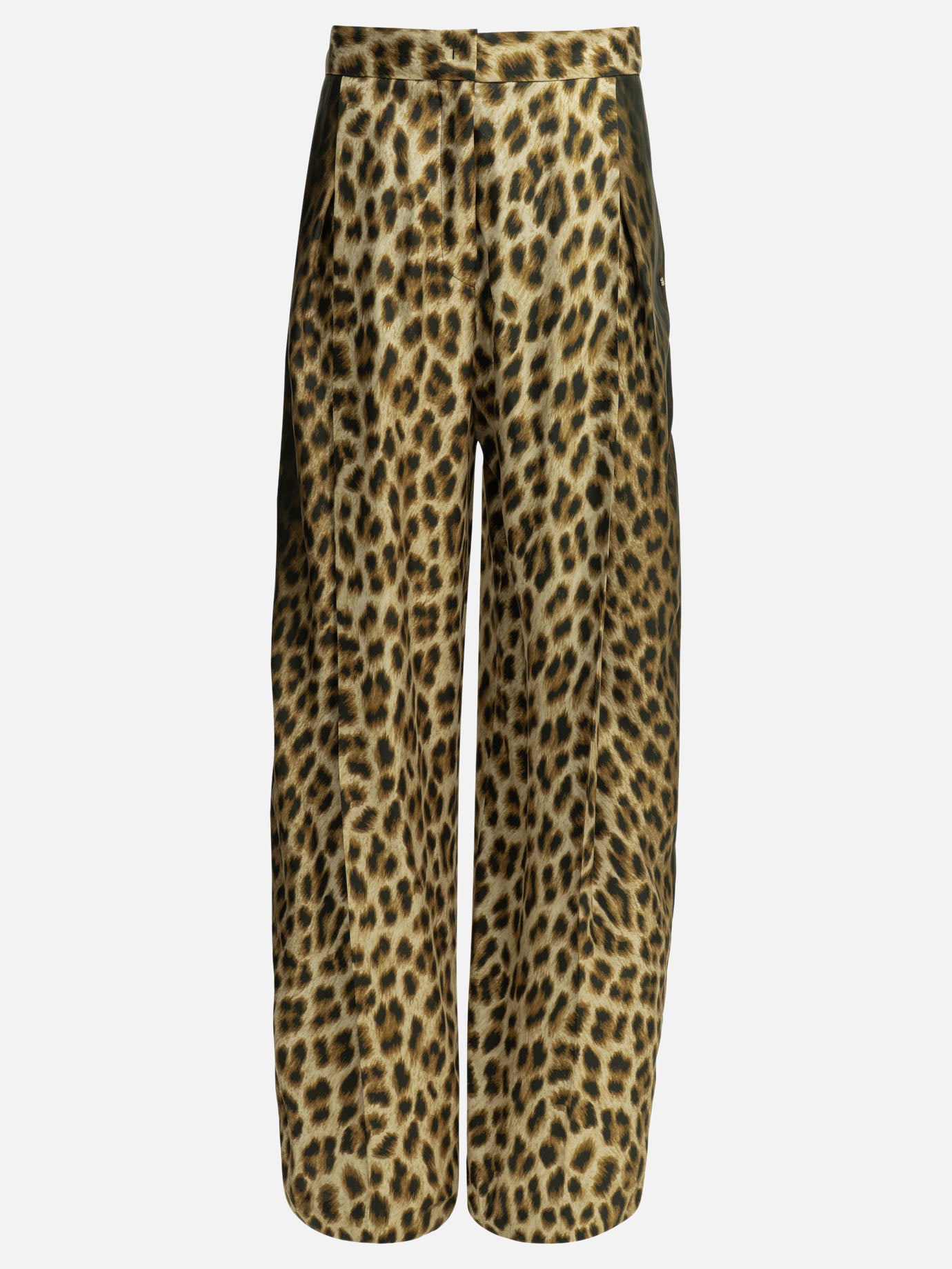 Leisure trousers Animal print  Brown - Max Mara Sportmax Women | PDP | VIETTI Online Store | thumbnail