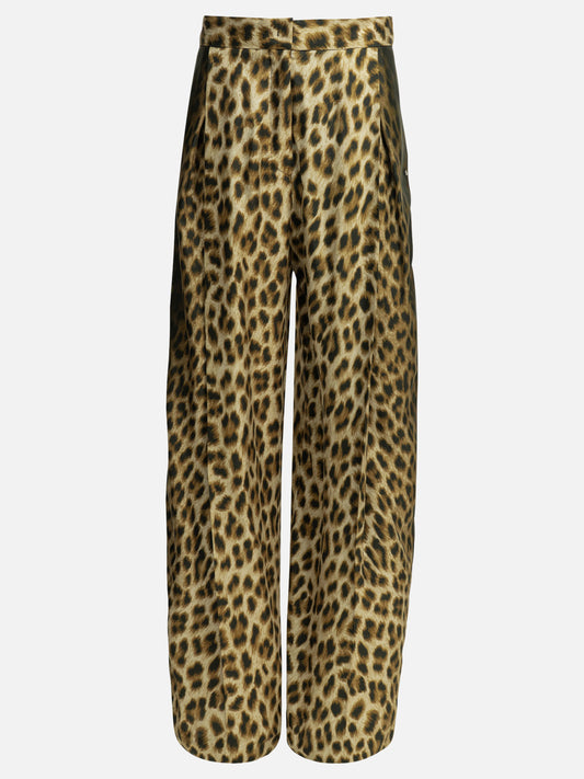 Leisure trousers Animal print  Brown - Max Mara Sportmax Women | PLP | VIETTI Online Store 
