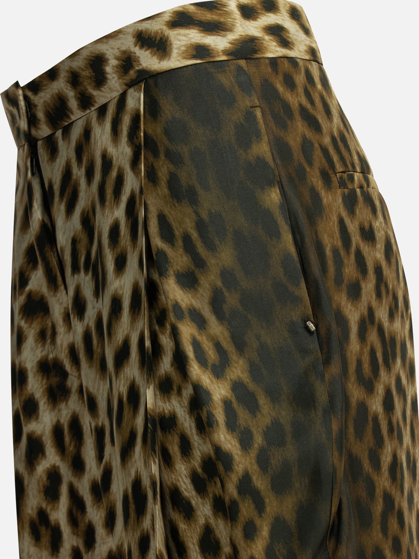 Leisure trousers Animal print  Brown - Max Mara Sportmax Women | PDP | VIETTI Online Store | Zoom-Modal_4
