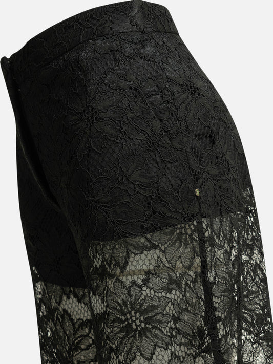 Max Mara Sportmax Casual lace pants Black

