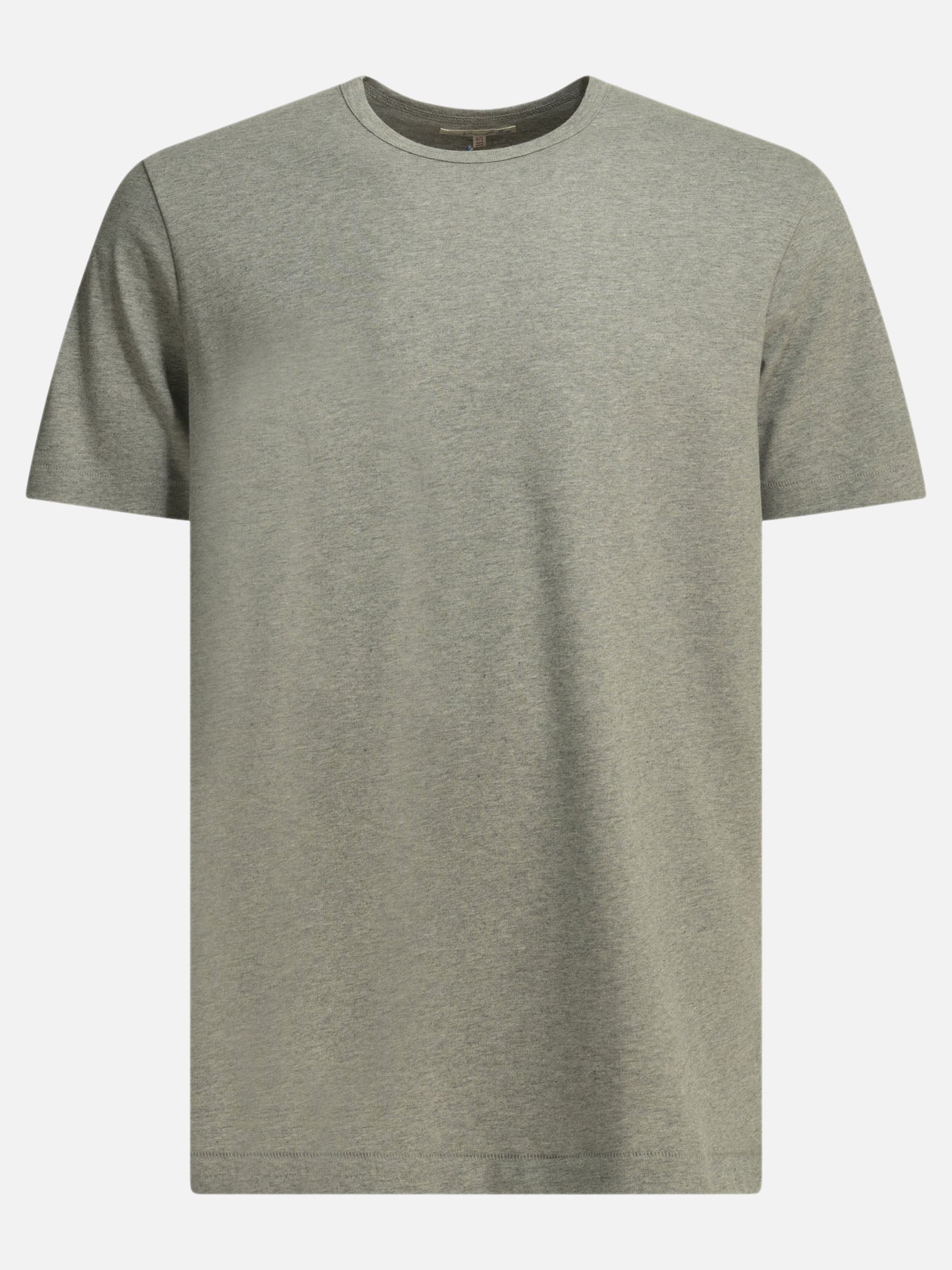 Crewneck t-shirts Solid colour  Grey - Merz b. Schwanen Men | PDP | VIETTI Online Store | Zoom-Modal
