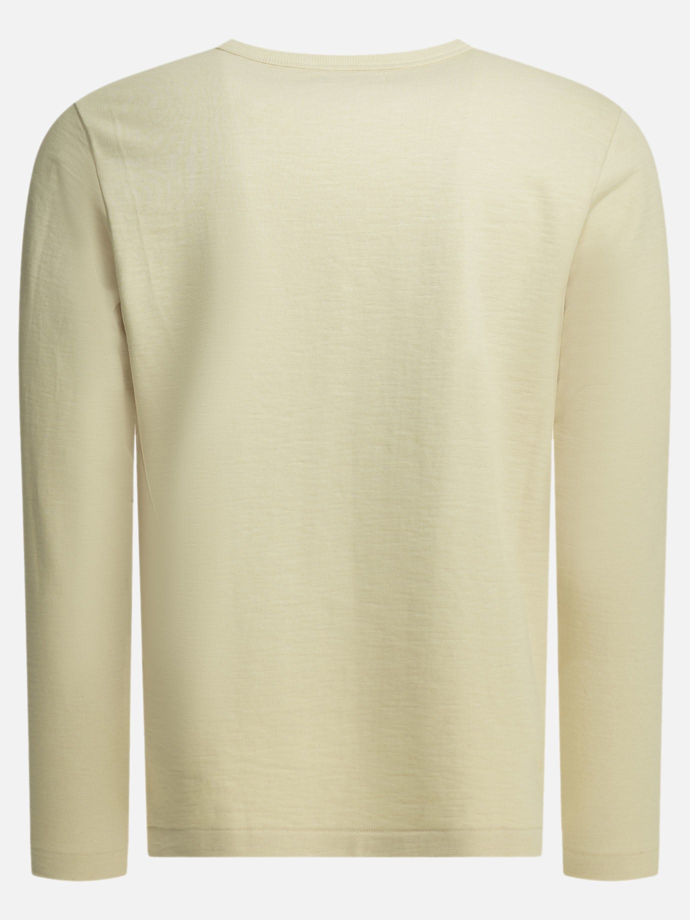 Crewneck t-shirts Solid colour  Beige - Merz b. Schwanen Men | PDP | VIETTI Online Store | thumbnail_2