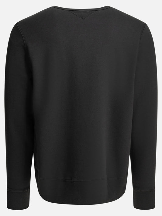 Crewnecks Solid colour  Black - Merz b. Schwanen Men | PLP | VIETTI Online Store | 2
