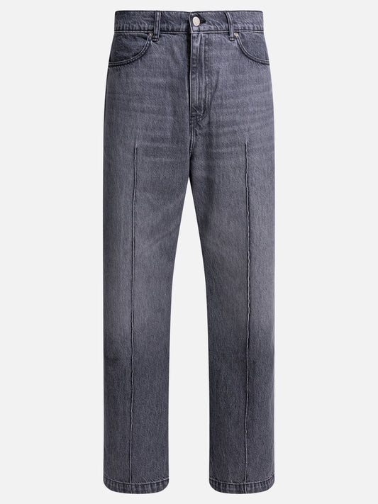 Jeans a gamba larga Solid colour  Grigio - MFPEN Uomo | PDP | VIETTI Online Store 
