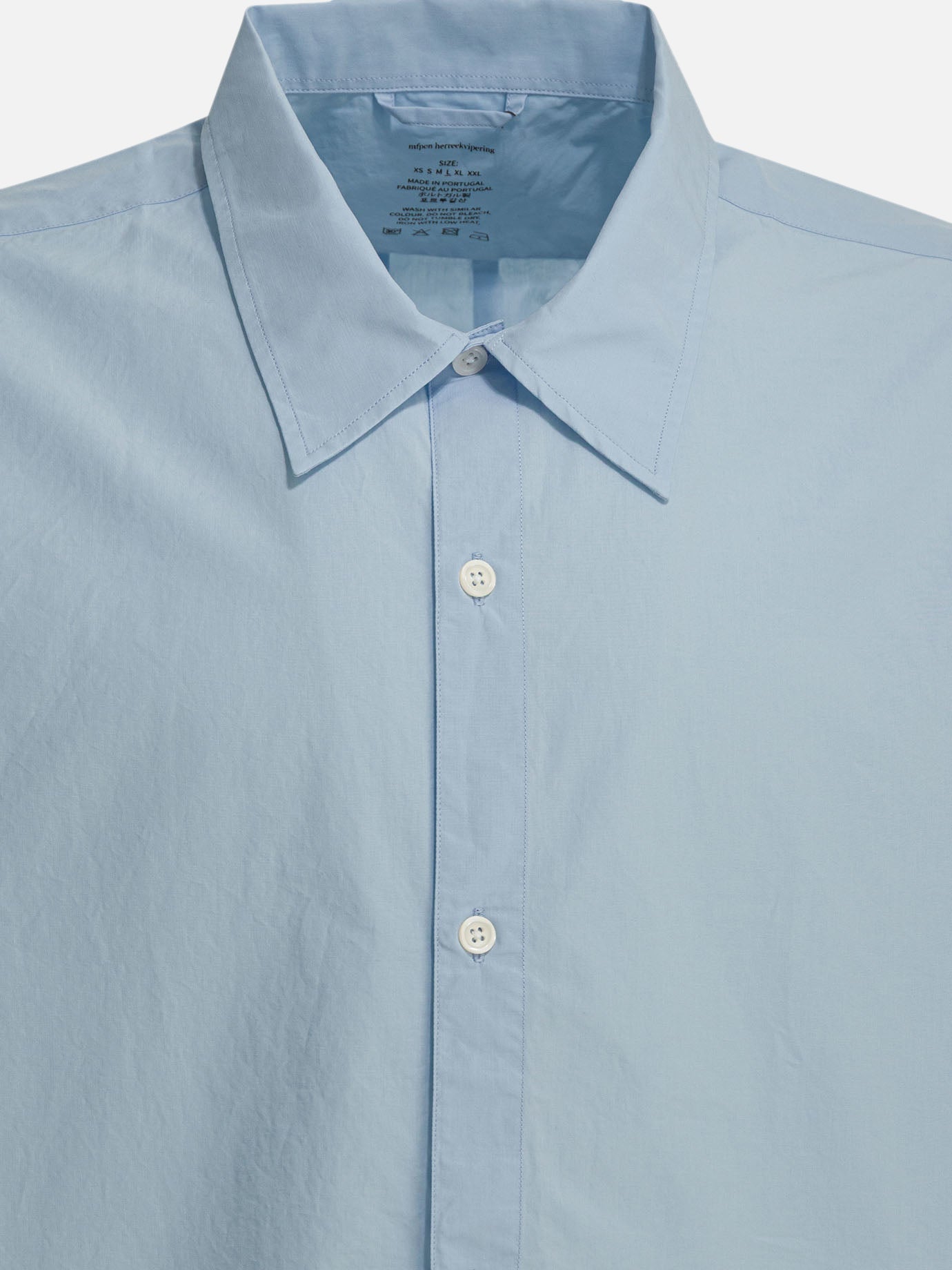 Casual shirts Solid colour  Light blue - MFPEN Men | PDP | VIETTI Online Store | thumbnail_3