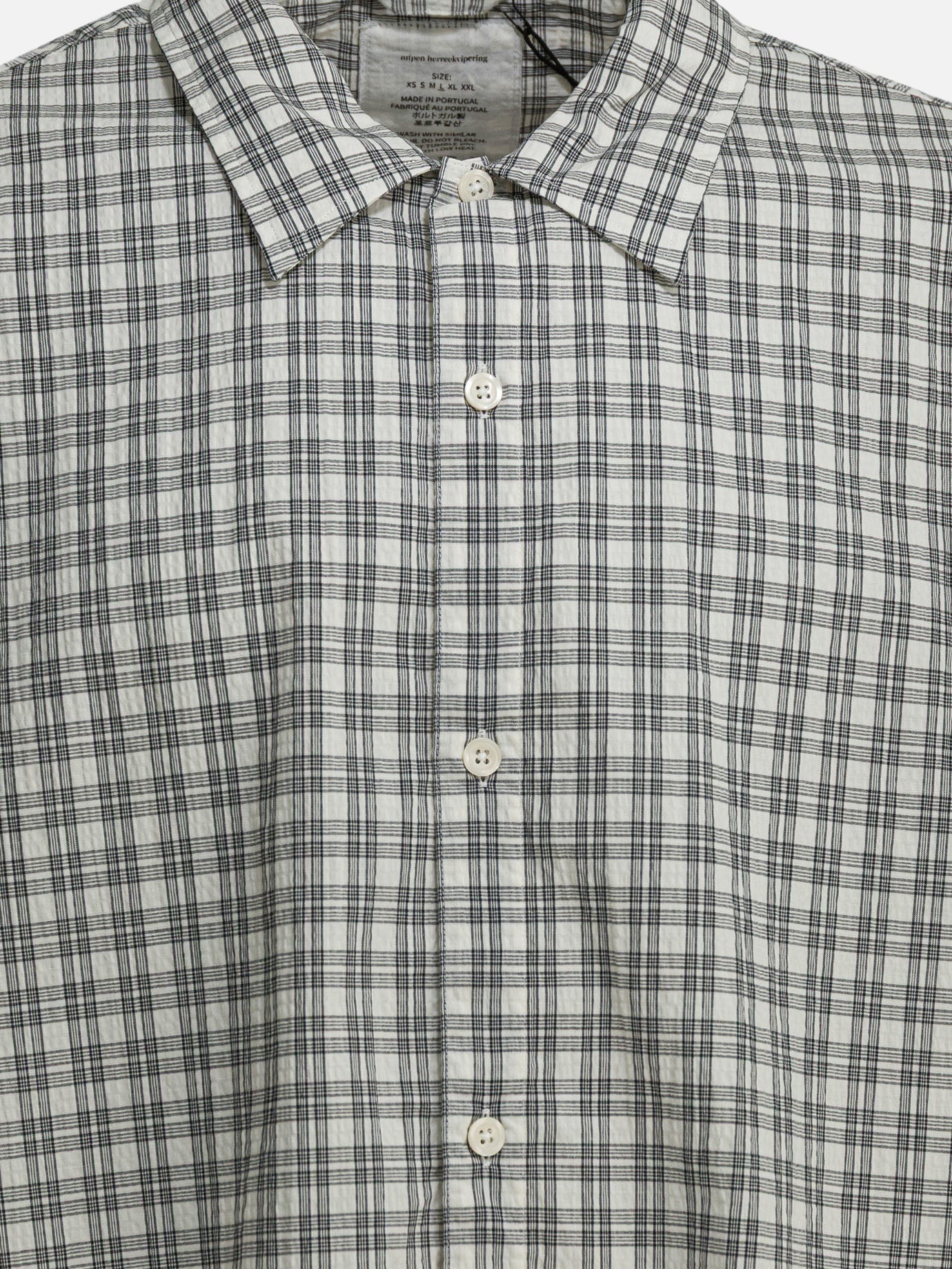 Casual shirts Check  White - MFPEN Men | PDP | VIETTI Online Store | thumbnail_3