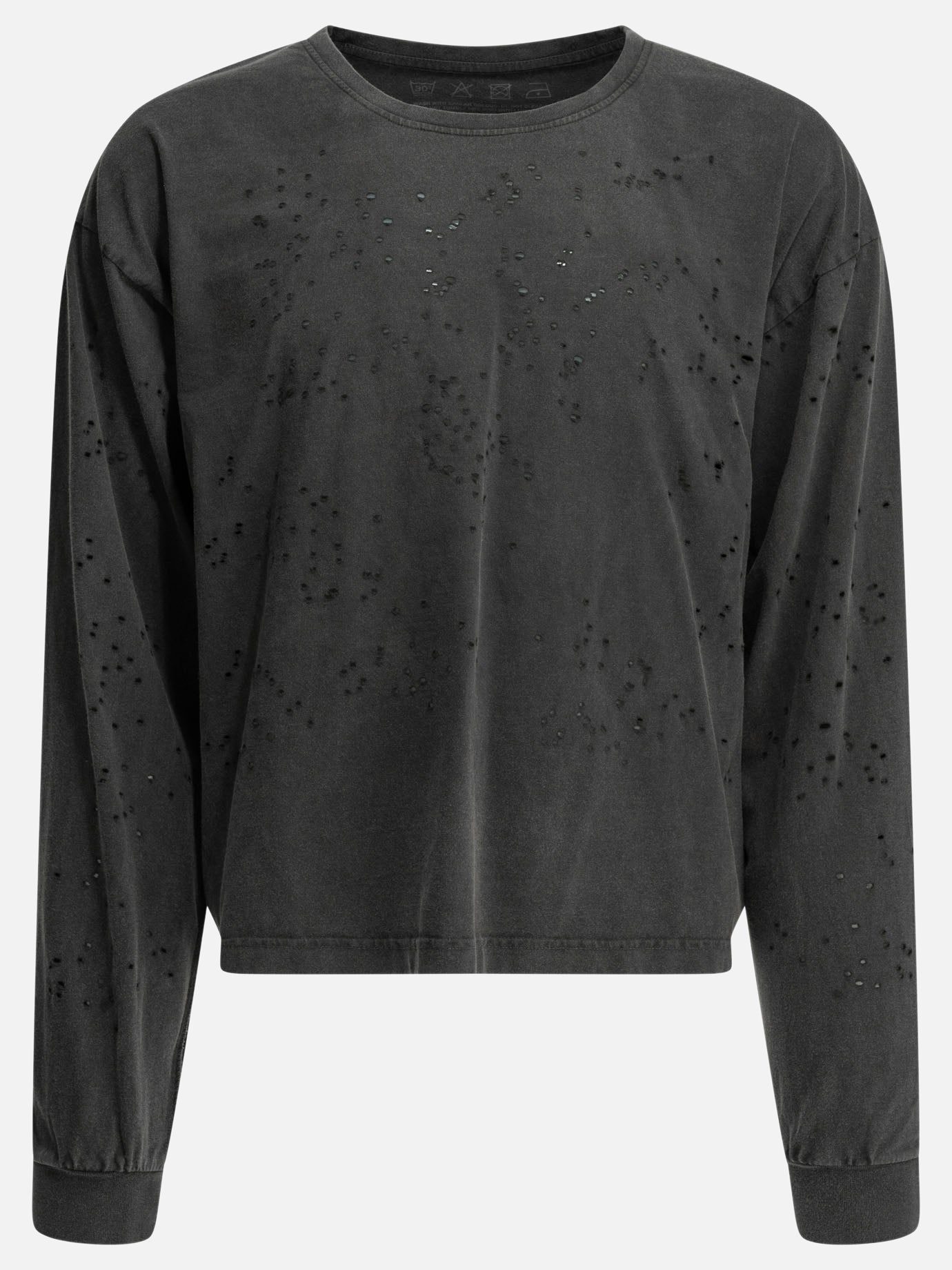 Crewneck t-shirts Solid colour  Black - MFPEN Men | PDP | VIETTI Online Store | thumbnail