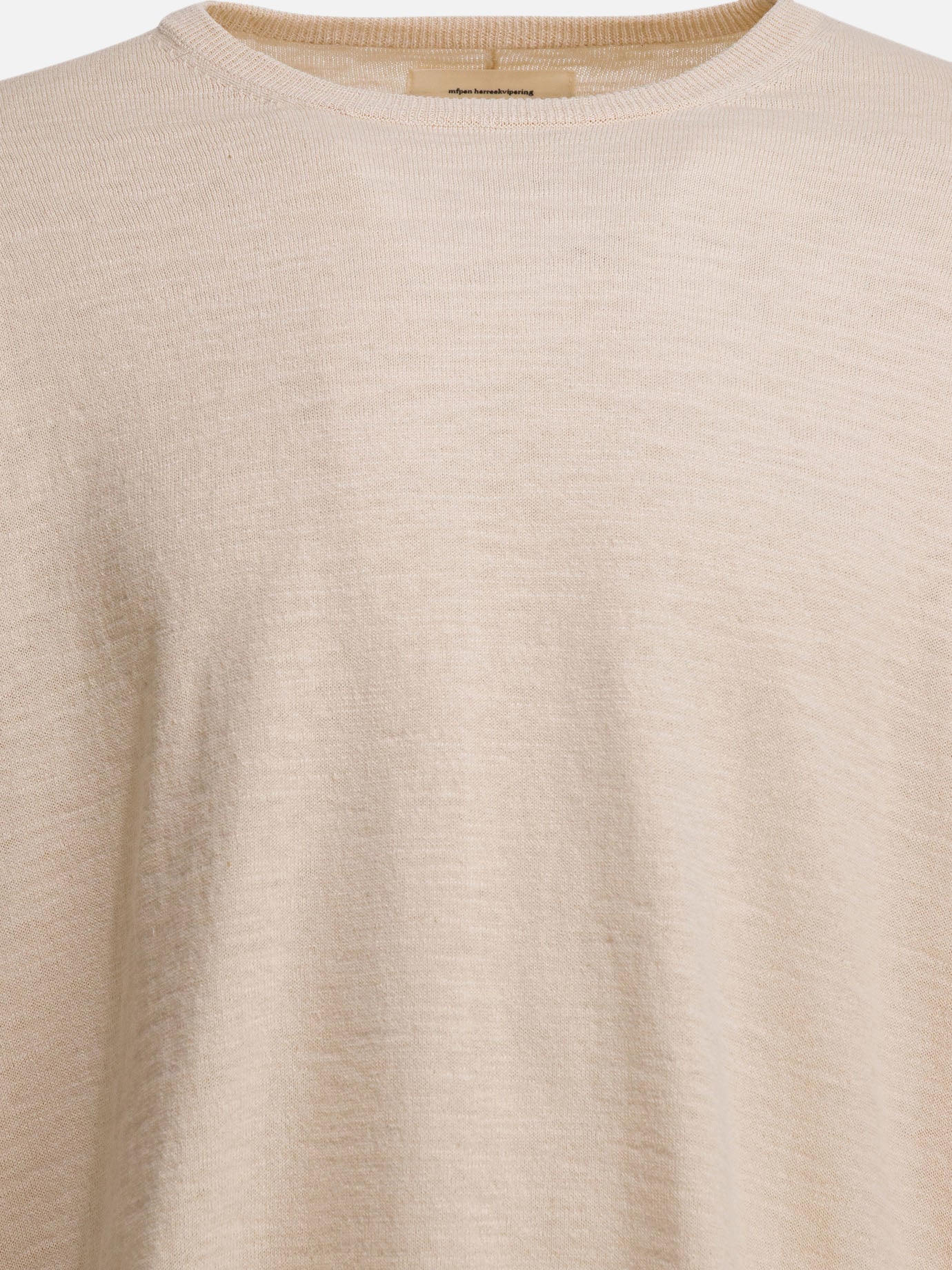 Round neck sweaters Solid colour  White - MFPEN Men | PDP | VIETTI Online Store | thumbnail_3