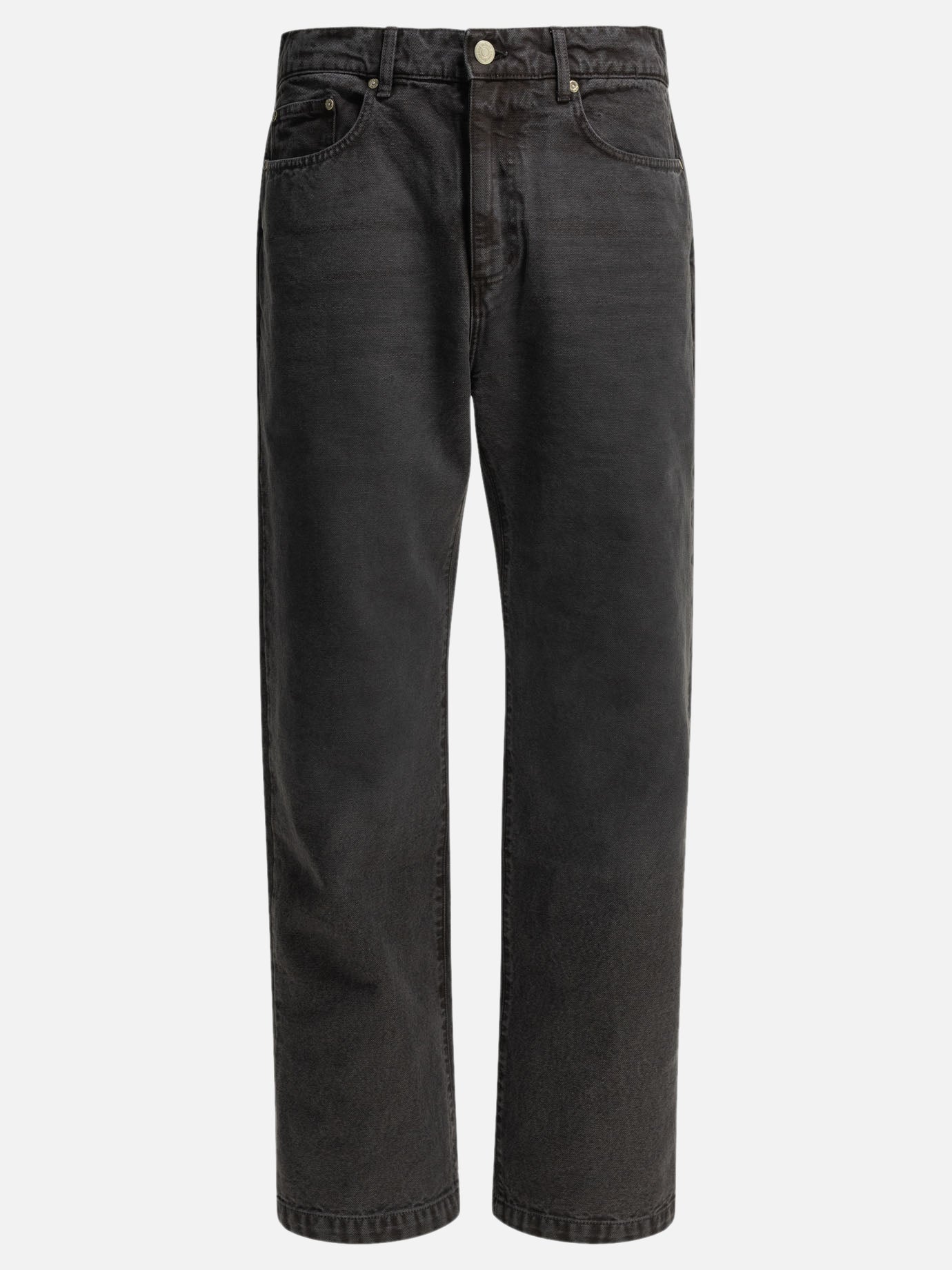 Straight-leg jeans Solid colour  Grey - MFPEN Men | PDP | VIETTI Online Store | Zoom-Modal
