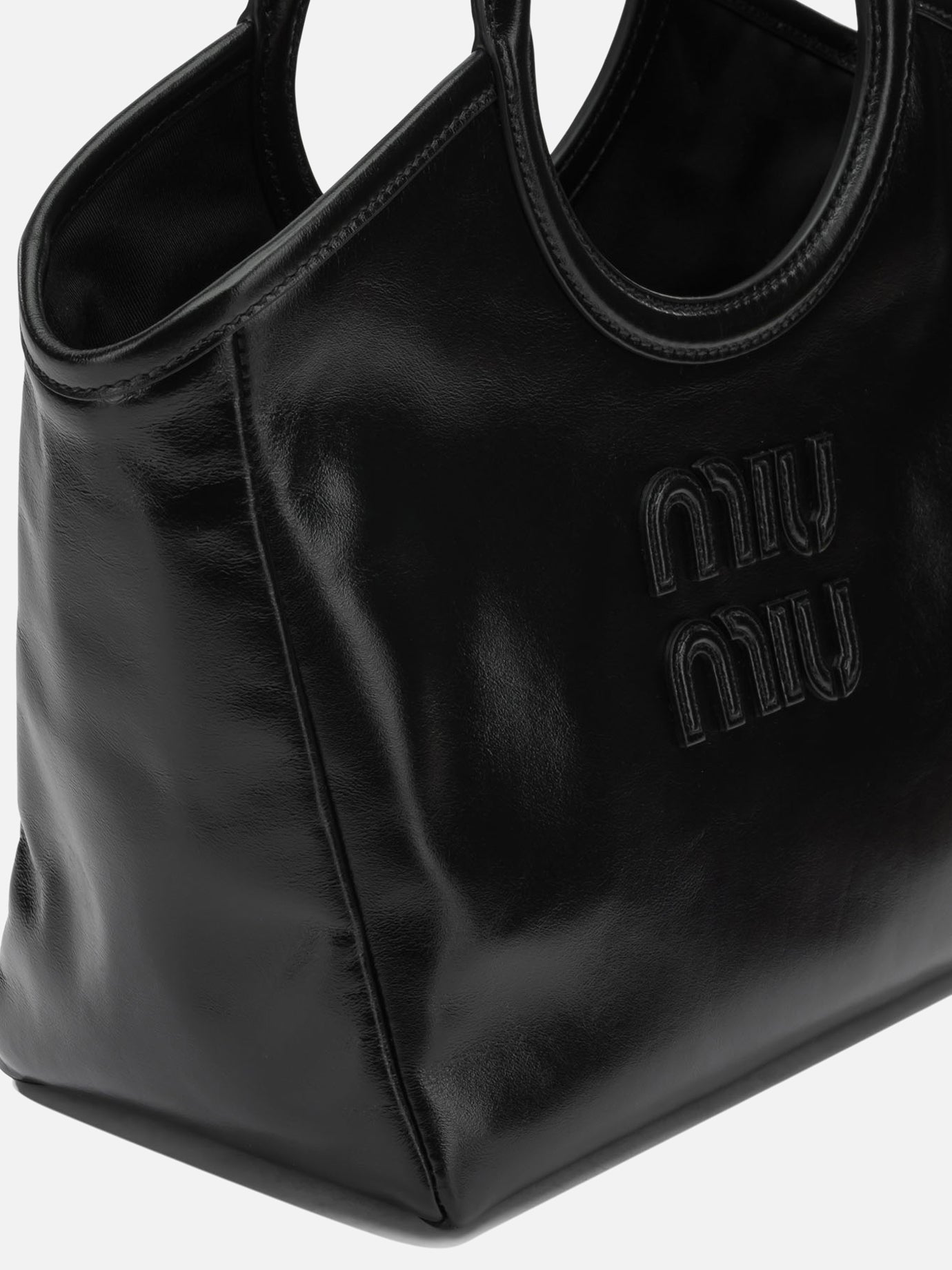 Borse piccole 100% calf leather  Nero - Miu Miu Donna | PDP | VIETTI Online Store | thumbnail_4