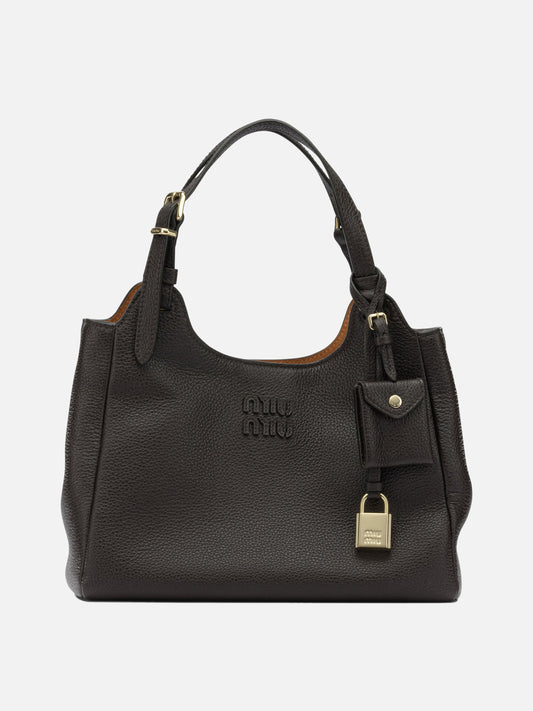 Borse piccole 100% calf leather  Marrone - Miu Miu Donna | PDP | VIETTI Online Store 
